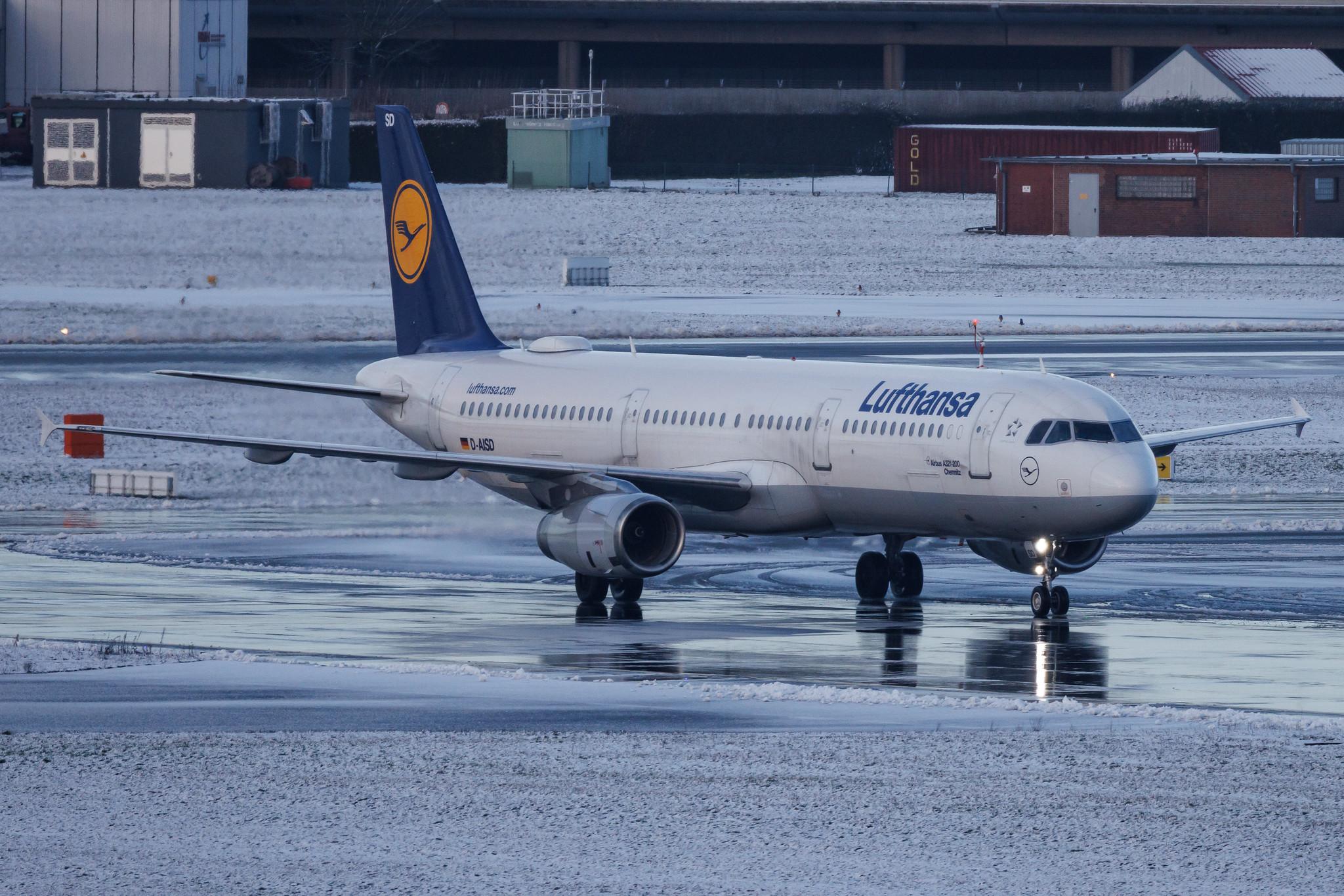 Hamburg Airport: Lufthansa (LH / DLH) | Airbus A321-231 A321 | D-AISD | MSN 1188