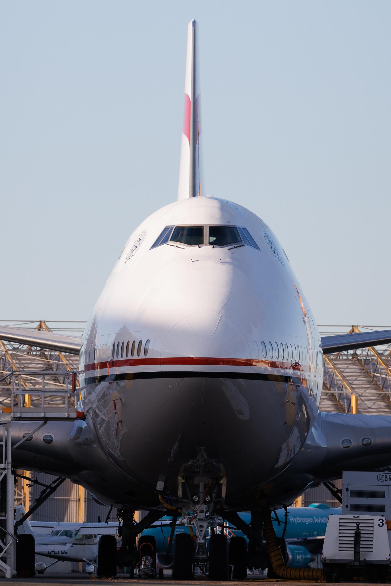 Hamburg Airport: Egypt Government | Boeing 747-830 B748 | SU-EGY | MSN 37826