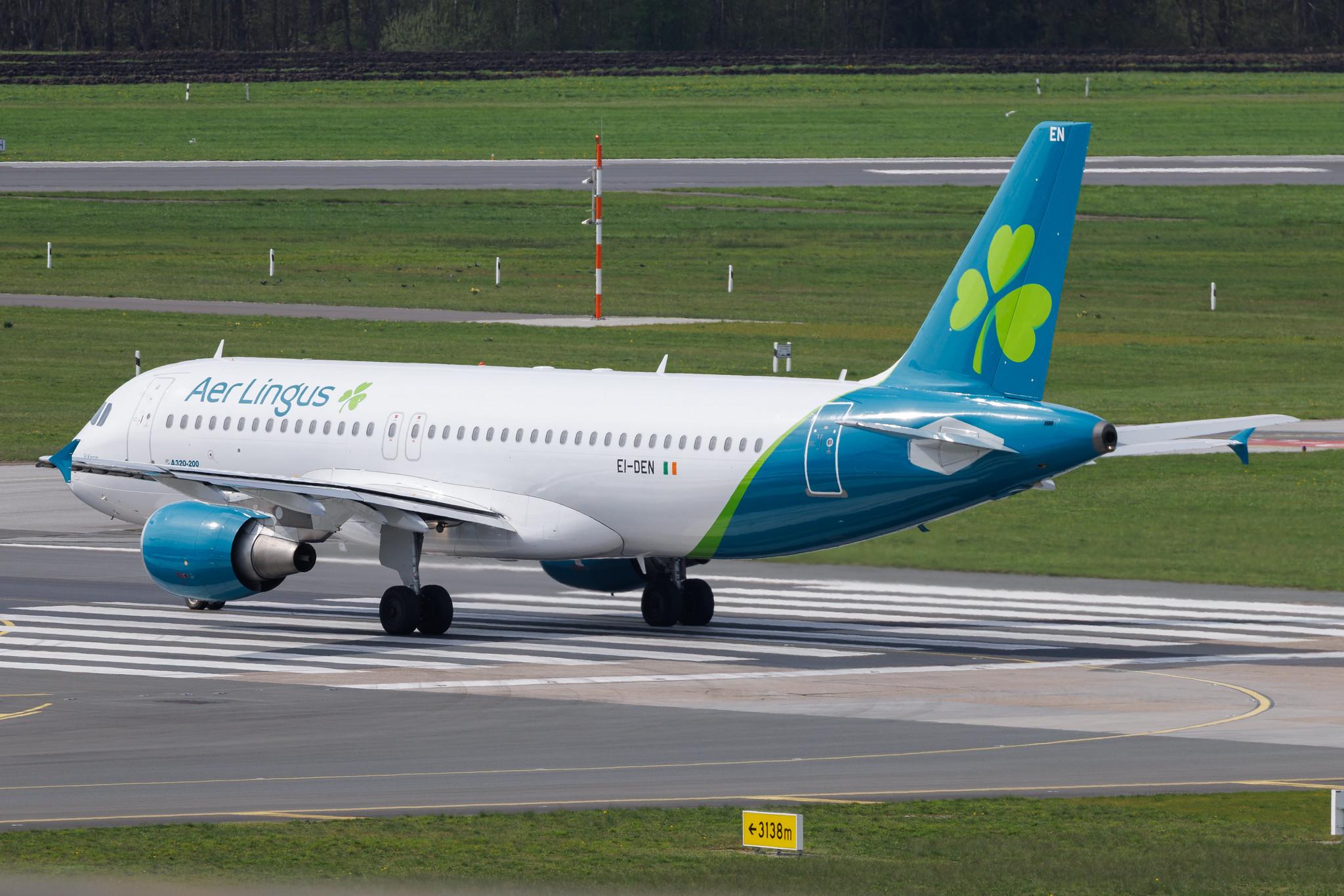 Hamburg Airport: Aer Lingus (EI / EIN) | Airbus A320-214 A320 | EI-DEN | MSN 2432