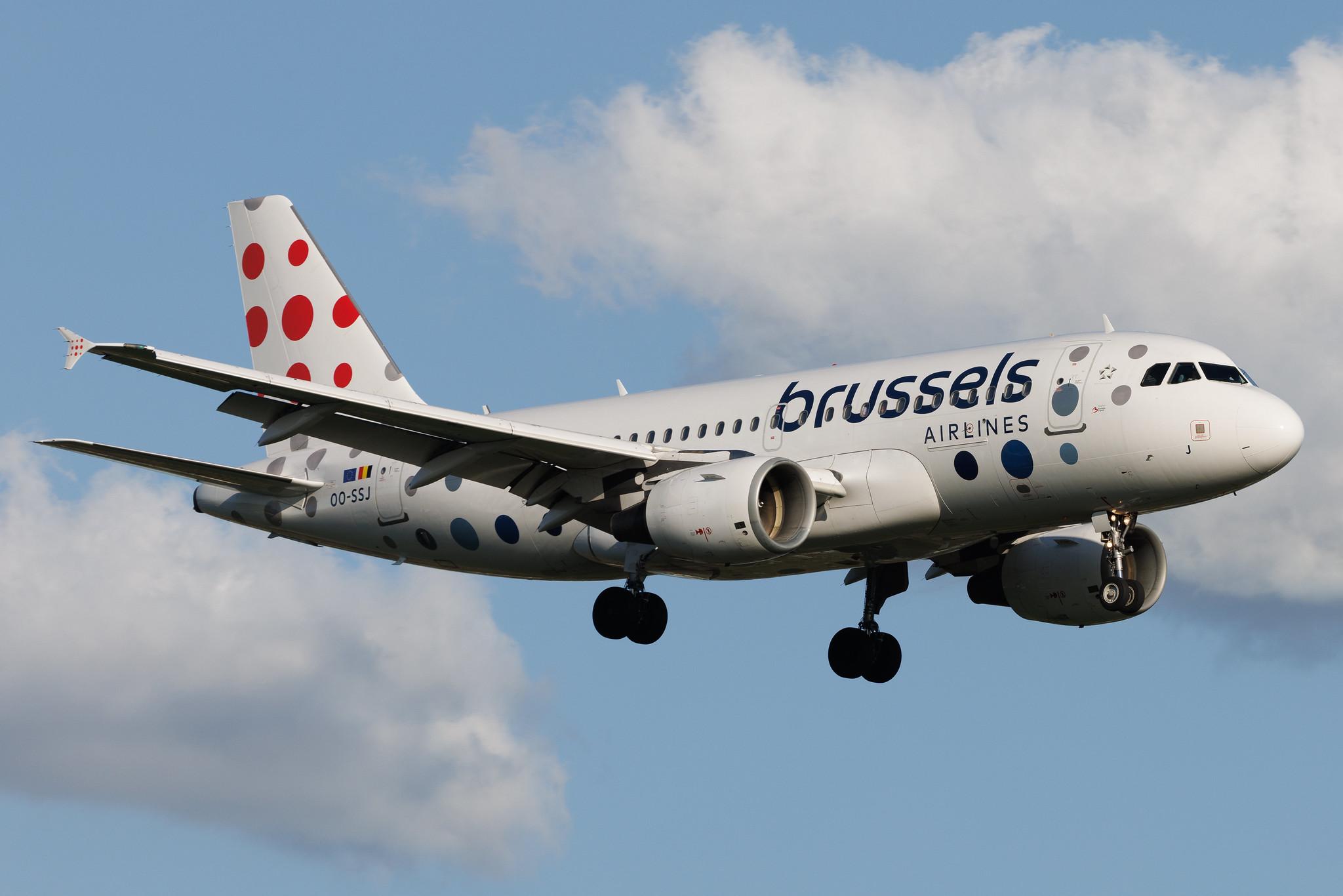 Hamburg Airport: Brussels Airlines (SN / BEL) | Airbus A319-111 A319 | OO-SSJ | MSN 1759
