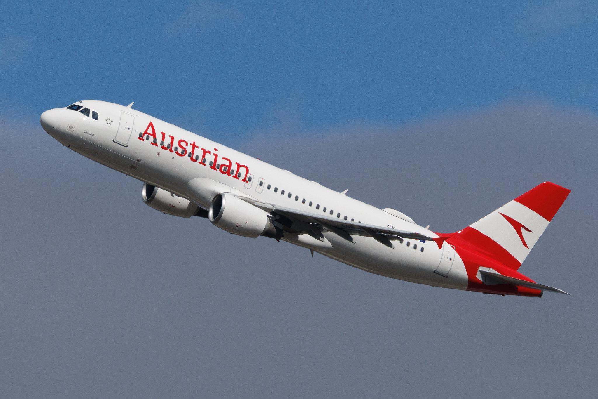 Vienna International Airport: Austrian Airlines (OS / AUA) | Airbus A320-214 A320 | OE-LBN | MSN 0768