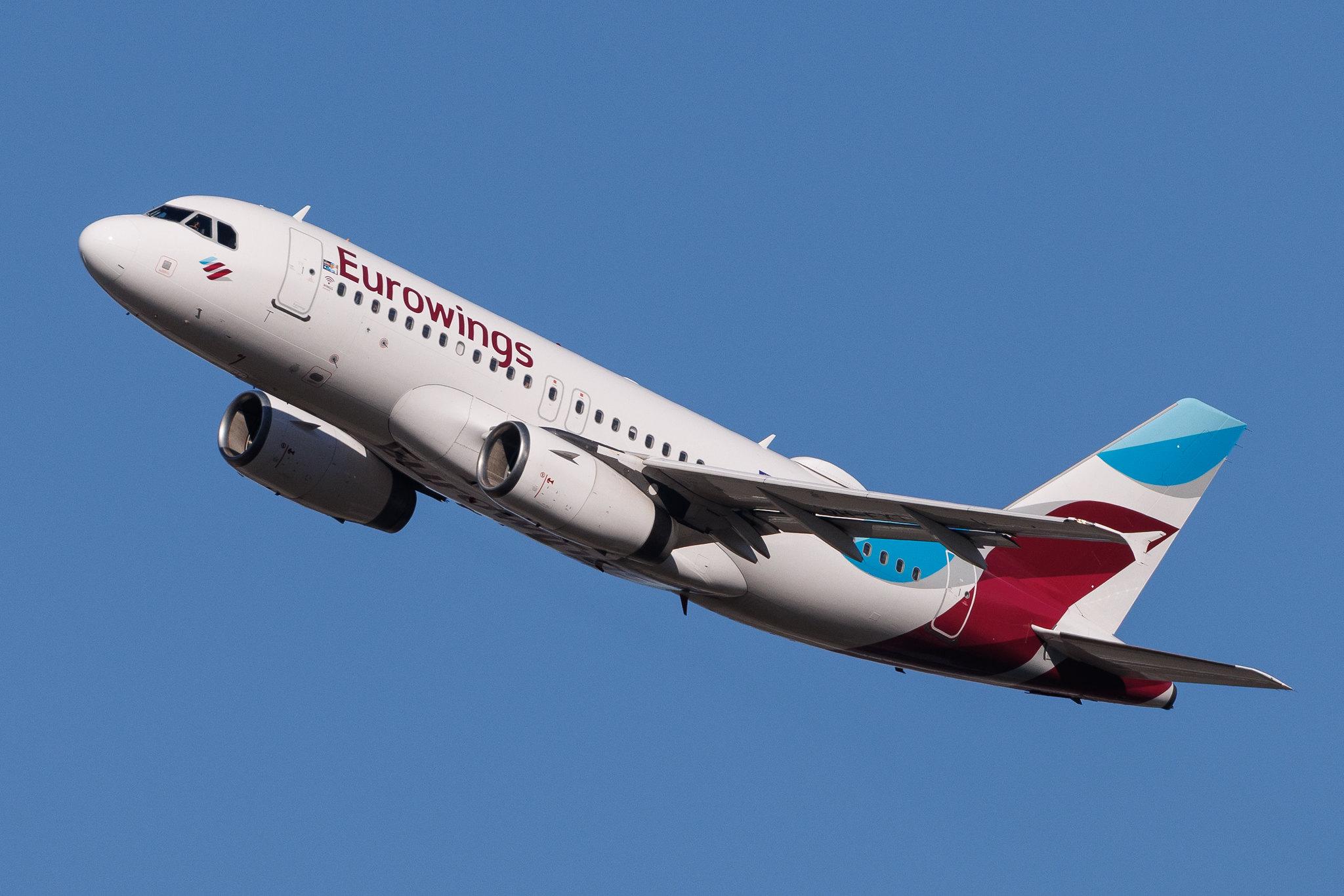 Vienna International Airport: Eurowings (EW / EWG) | Operator: Eurowings Europe | Airbus A319-132 A319 | 9H-EXT | MSN 05043