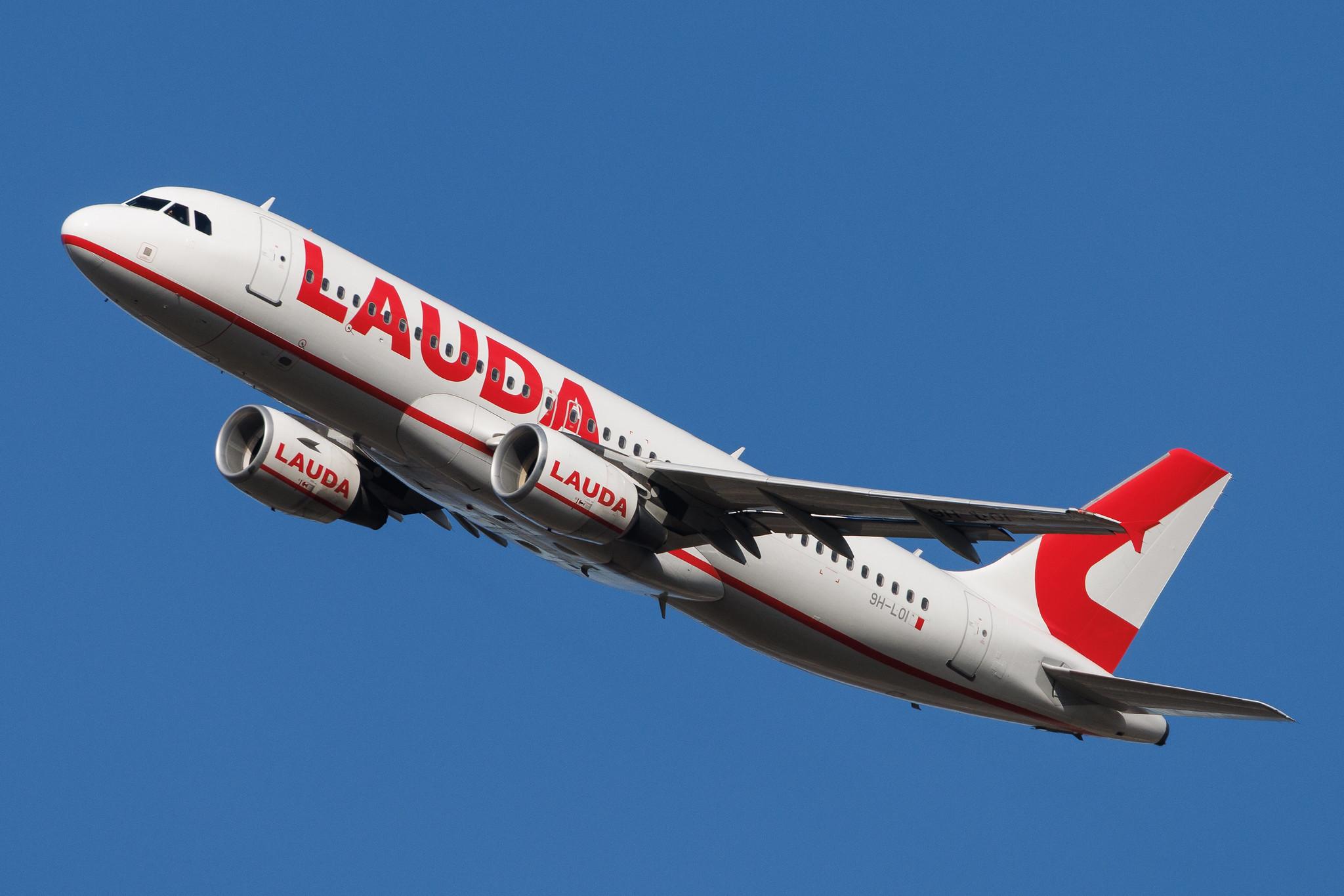 Vienna International Airport: Lauda Europe (LW / LDA) | Airbus A320-214 A320 | 9H-LOI | MSN 02994