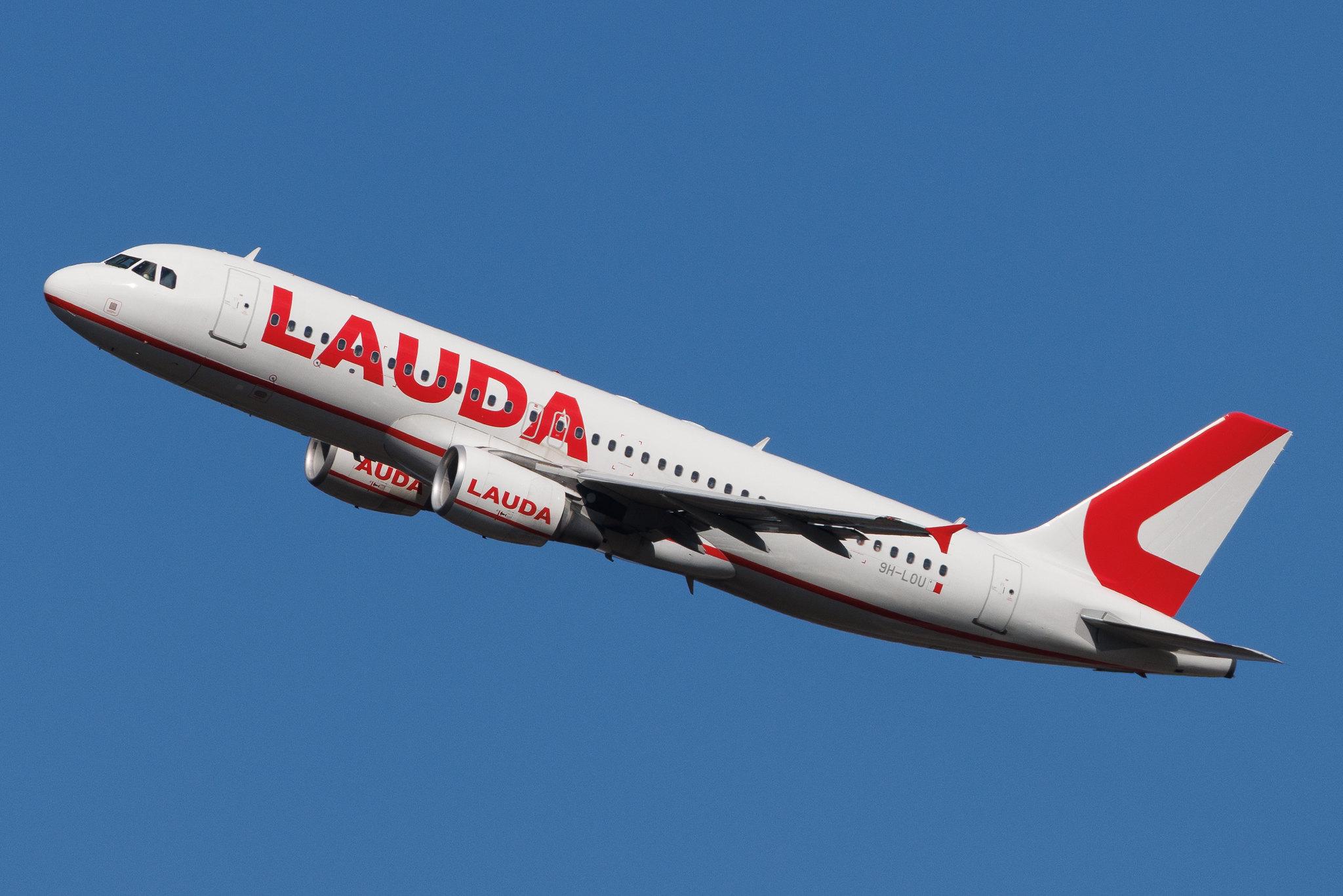 Vienna International Airport: Lauda Europe (LW / LDA) | Airbus A320-214 A320 | 9H-LOU | MSN 03132