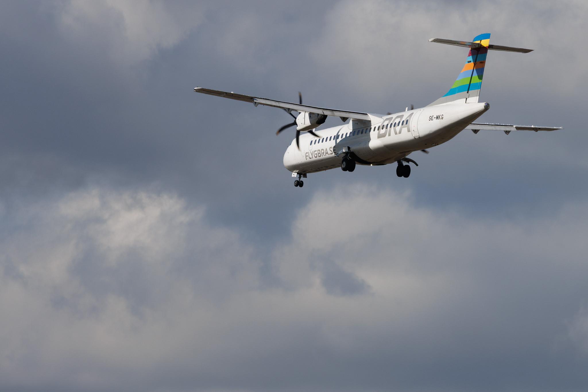 Vienna International Airport: BRA (TF / BRX) | ATR 72-600 AT76 | SE-MKG | MSN 1354