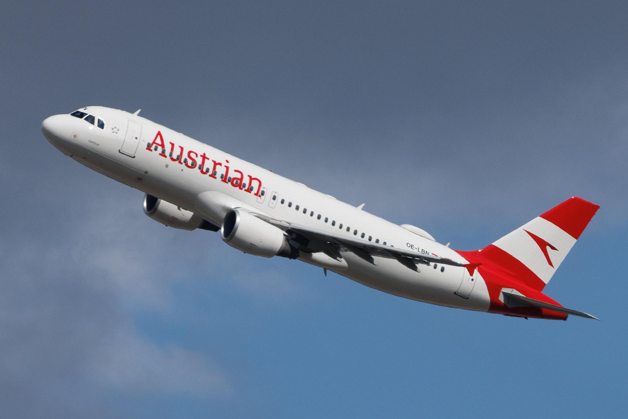 Vienna International Airport: Austrian Airlines (OS / AUA) | Airbus A320-214 A320 | OE-LBN | MSN 0768
