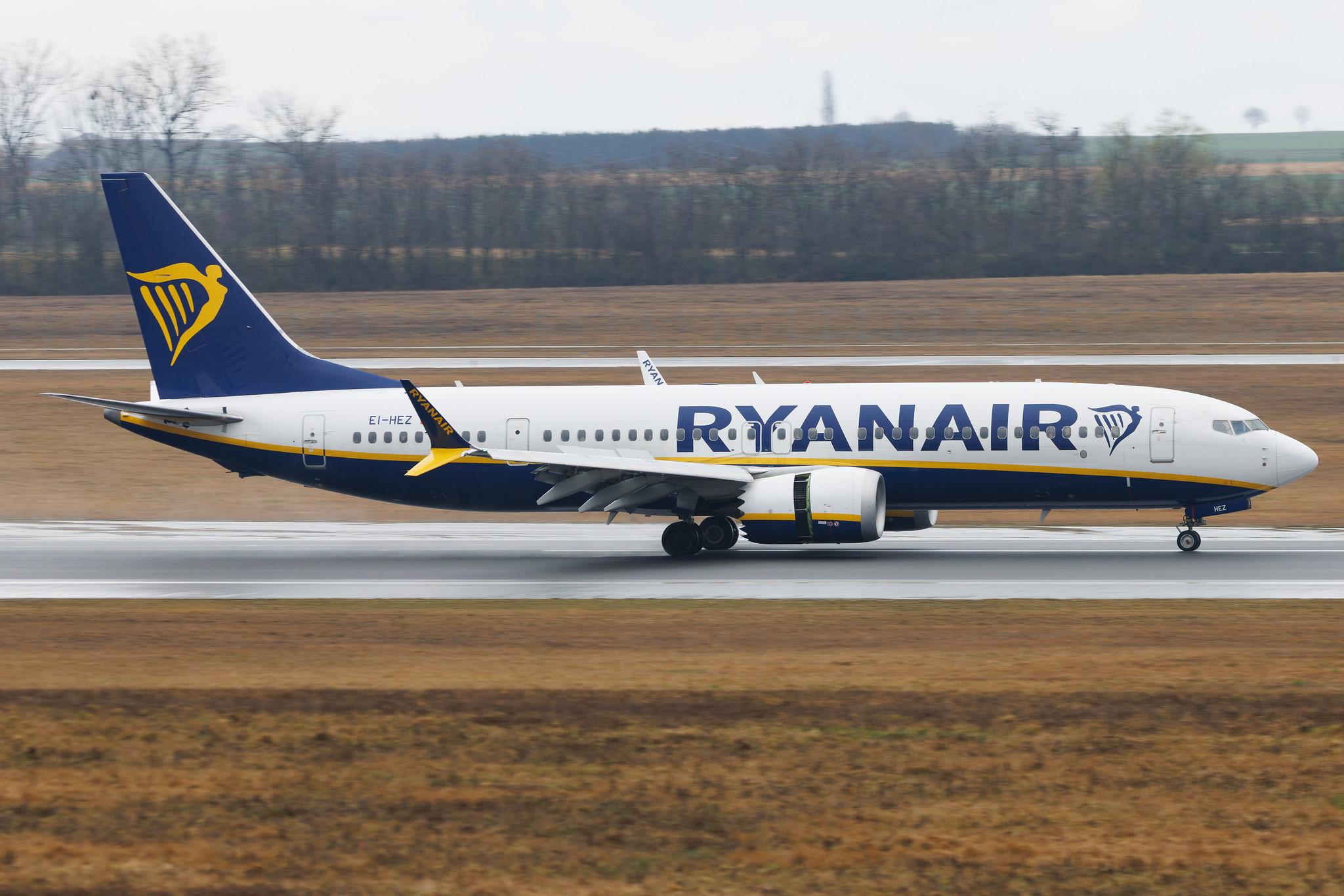 Vienna International Airport: Ryanair (FR / RYR) | Boeing 737 MAX 8-200 B38M | EI-HEZ | MSN 62312