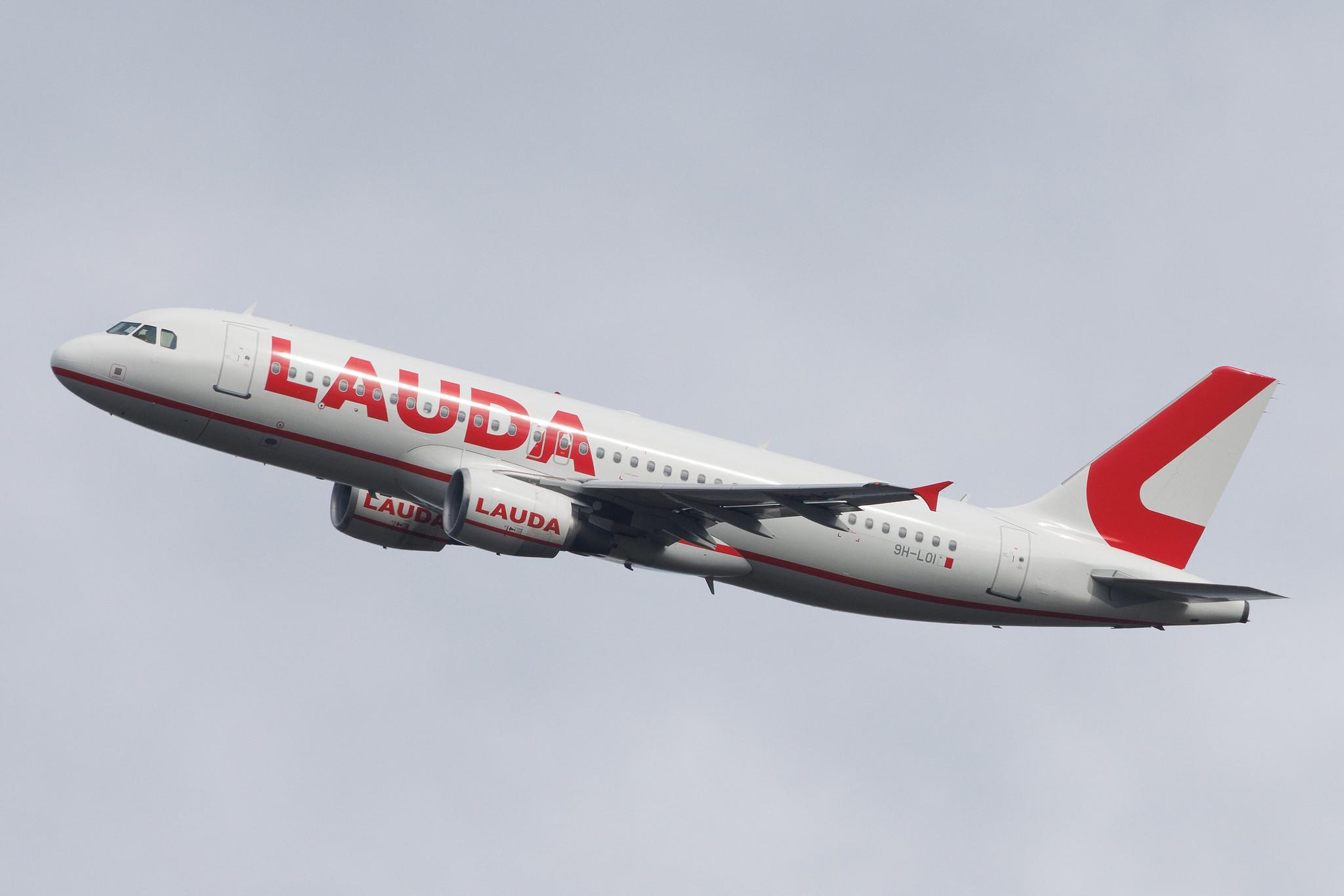 Vienna International Airport: Lauda Europe (LW / LDA) | Airbus A320-214 A320 | 9H-LOI | MSN 02994