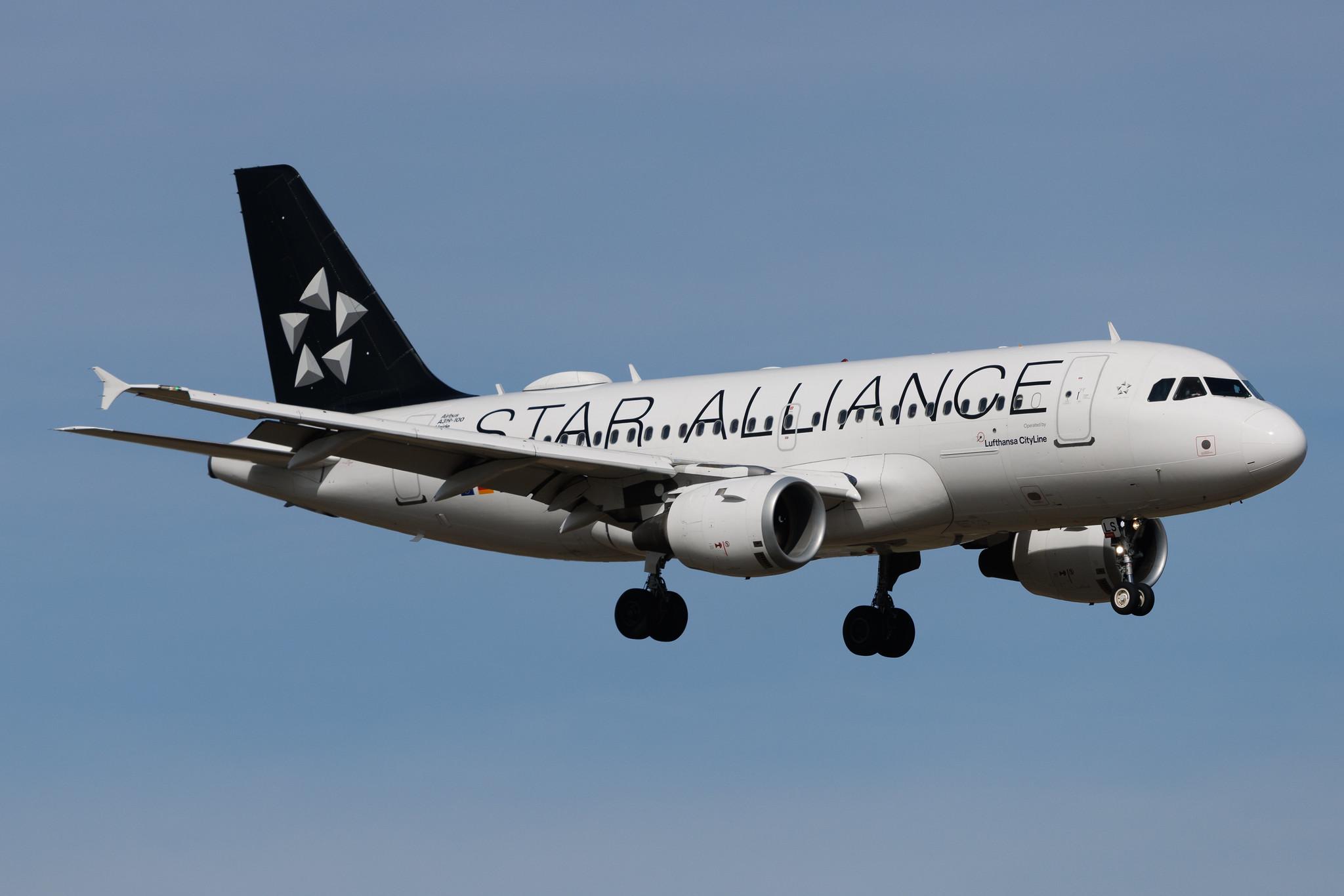 Vienna International Airport: Lufthansa (LH / DLH) | Livery: Star Alliance Livery | Operator: Lufthansa CityLine | Airbus A319-114 A319 | D-AILS | MSN 0729