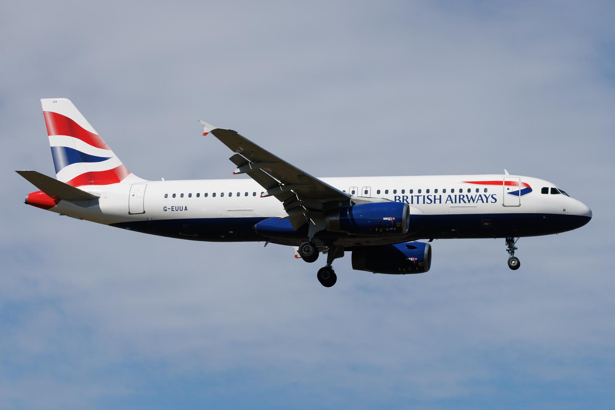 Hamburg Airport: British Airways (BA / BAW) | Airbus A320-232 A320 | G-EUUA | MSN 1661