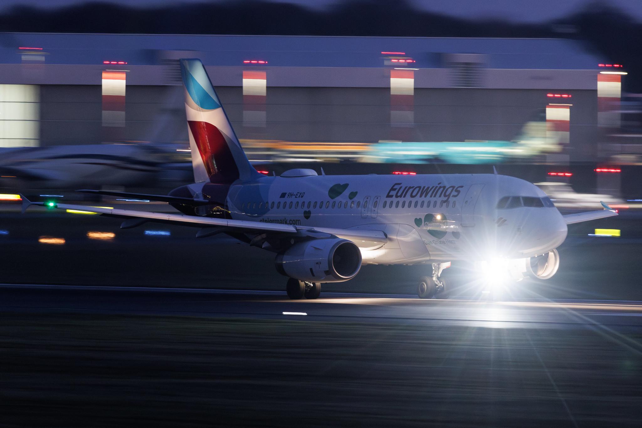 Hamburg Airport: Eurowings (EW / EWG) | Livery: Steiermark Sticker | Operator: Eurowings Europe | Airbus A319-132 A319 | 9H-EXQ | MSN 04256