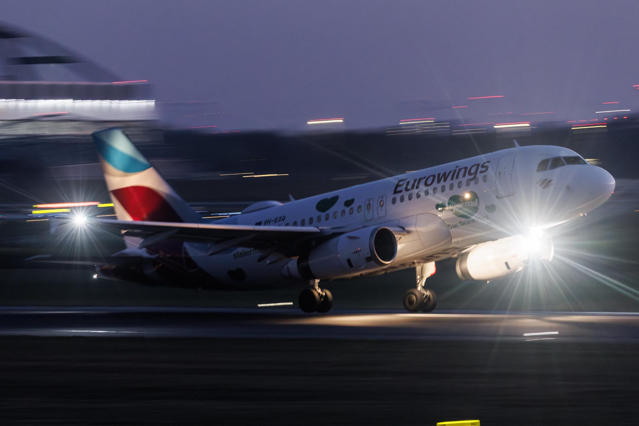 Hamburg Airport: Eurowings (EW / EWG) | Livery: Steiermark Sticker | Operator: Eurowings Europe | Airbus A319-132 A319 | 9H-EXQ | MSN 04256