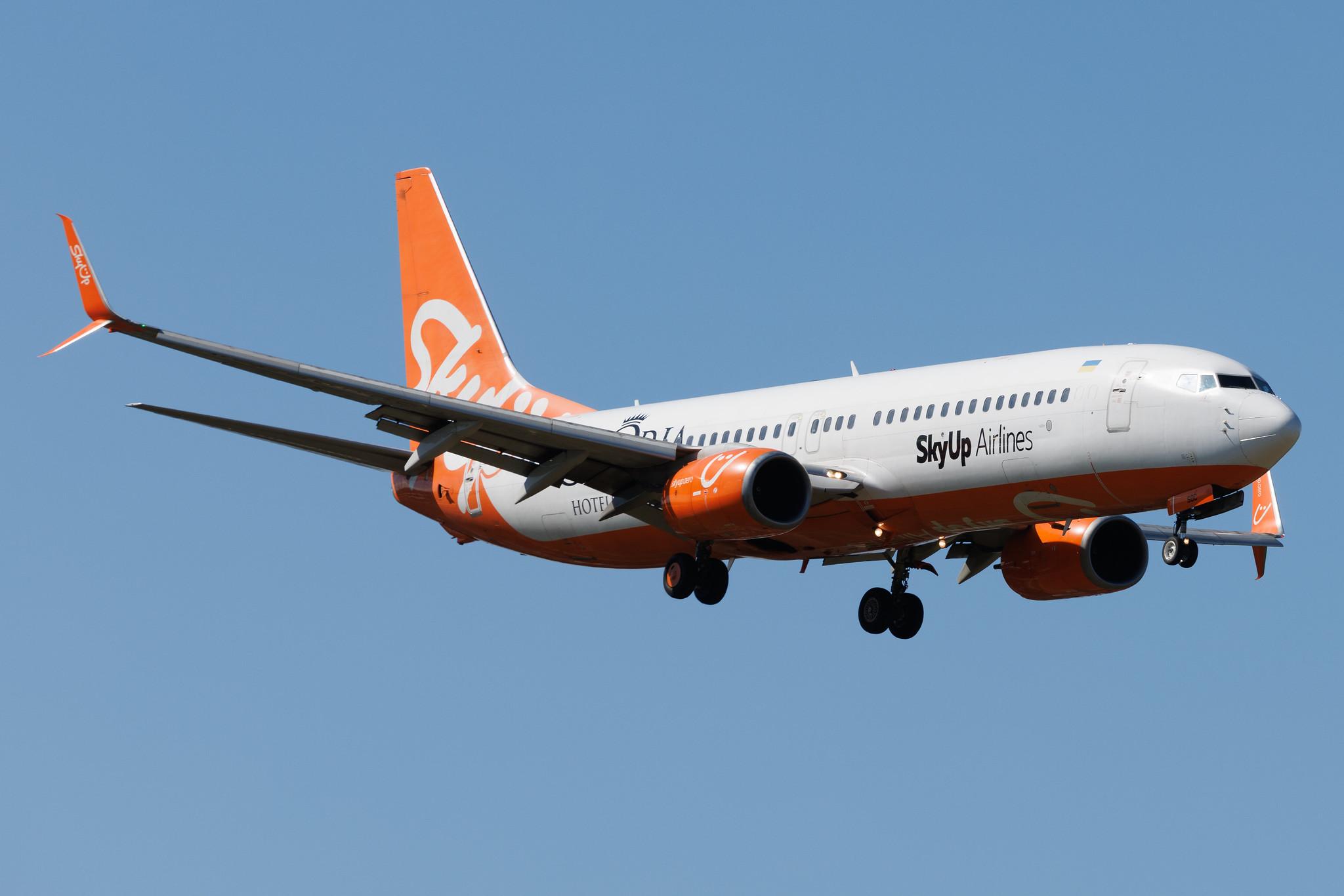 Hamburg Airport: SkyUp Airlines (PQ / SQP) | Boeing 737-8H6 B738 | UR-SQC | MSN 40146