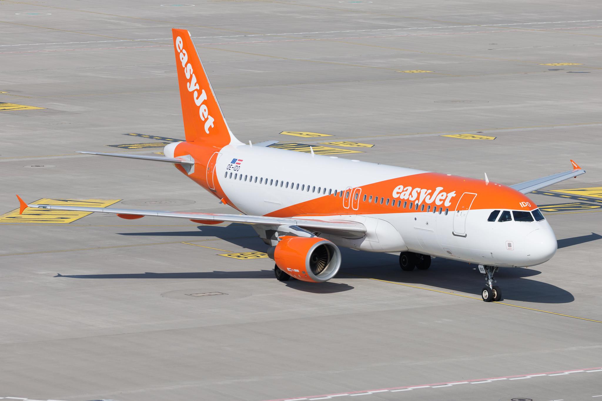 Flughafen Berlin Brandenburg: easyJet (U2 / EZY) | Operator: easyJet Europe | Airbus A320-214 A320 | OE-IDO | MSN 06640