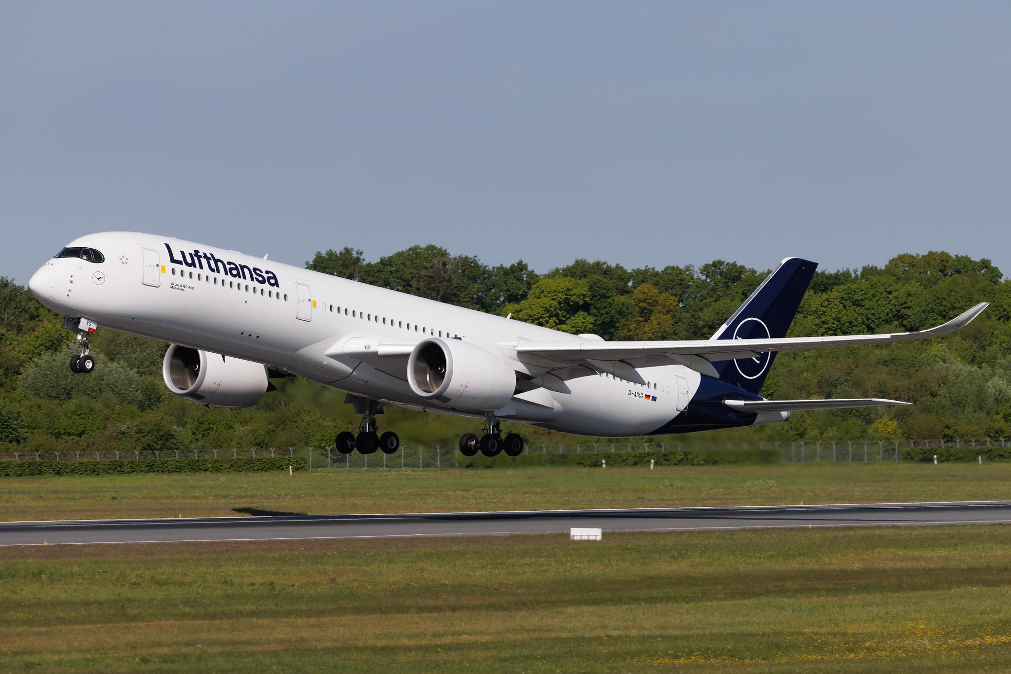 Hamburg Airport: Lufthansa (LH / DLH) | Airbus A350-941 A359 | D-AIXG | MSN 174