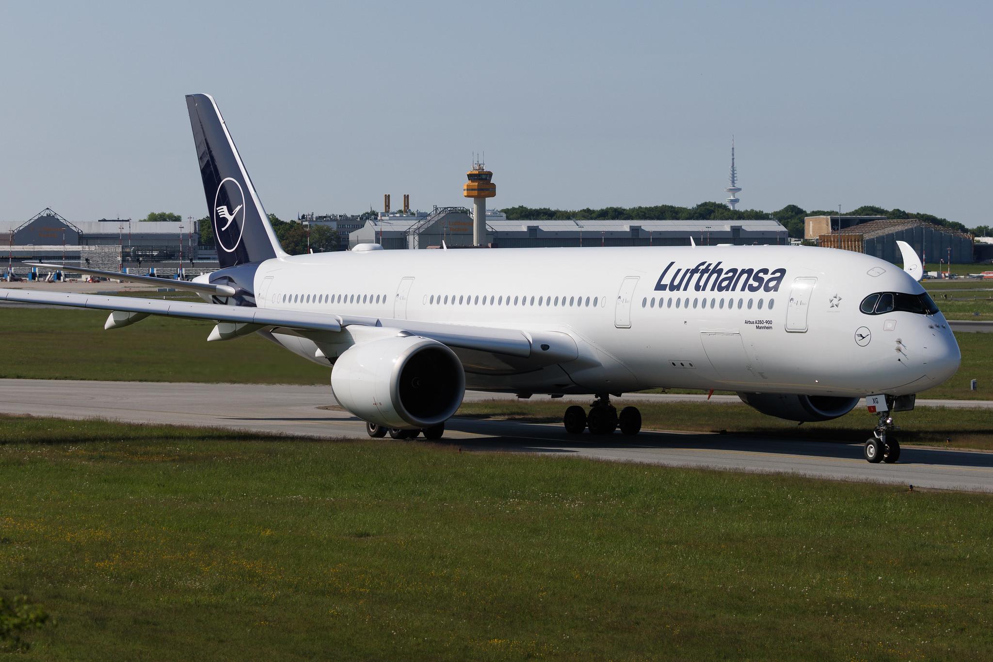 Hamburg Airport: Lufthansa (LH / DLH) | Airbus A350-941 A359 | D-AIXG | MSN 174