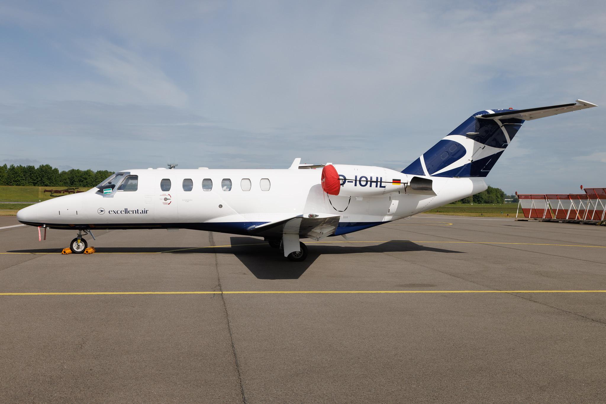 Hamburg Airport: Excellent Air (/ ECA) | Cessna 525A CitationJet CJ2 C25A | D-IOHL | MSN 525A-0233
