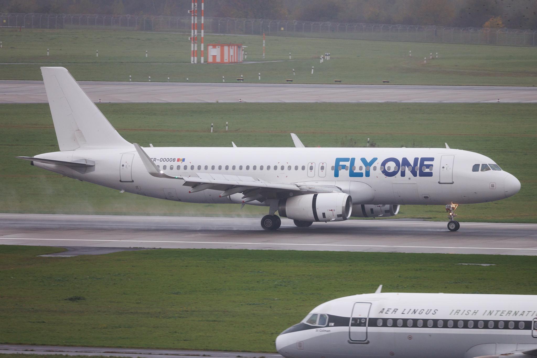 Düsseldorf Airport: FlyOne (5F / FIA) | Airbus A320-233 A320 | ER-00008 | MSN 05840