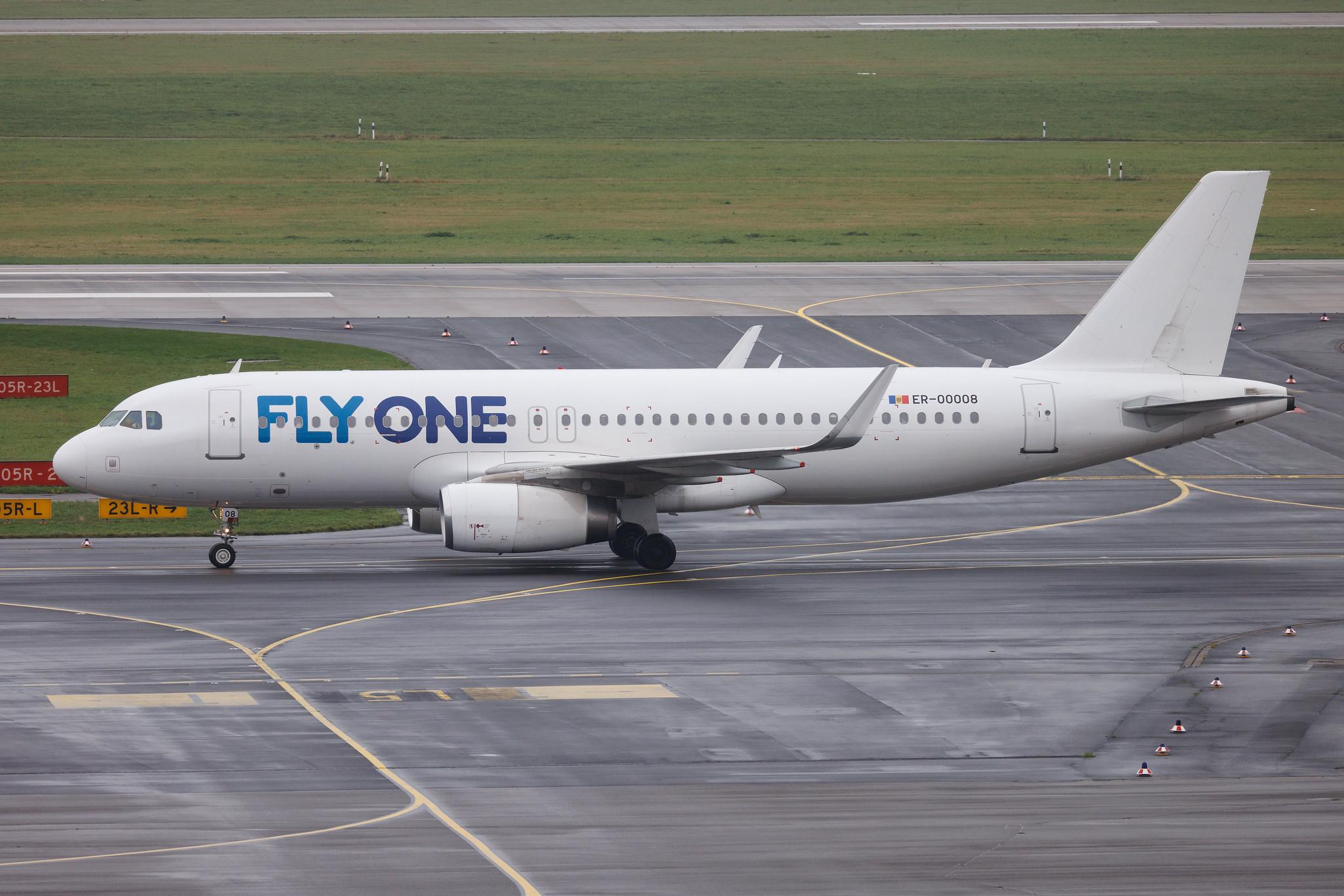 Düsseldorf Airport: FlyOne (5F / FIA) | Airbus A320-233 A320 | ER-00008 | MSN 05840