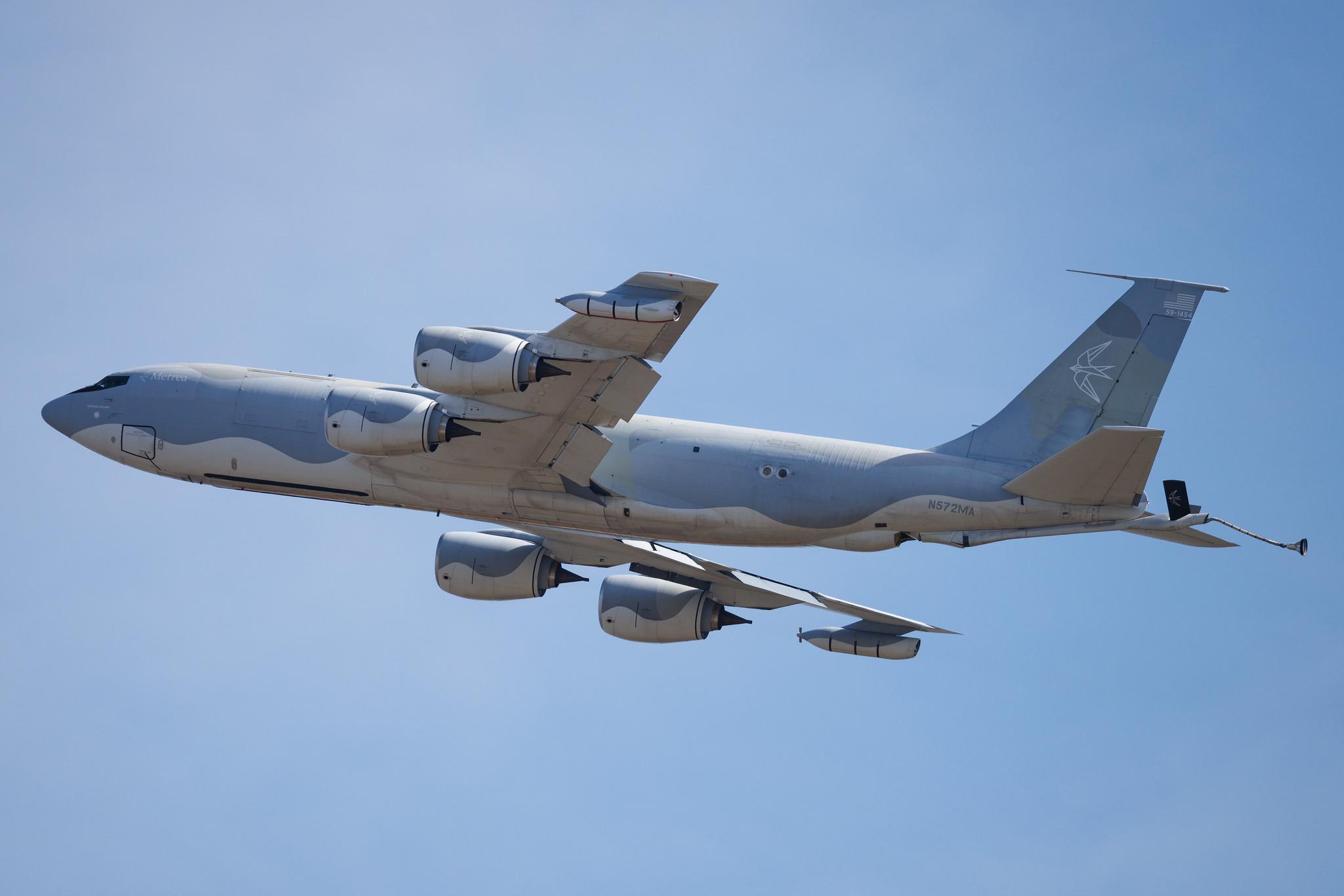 Köln Bonn Airport: Metrea | Boeing KC-135R Stratotanker K35R | N572MA | MSN 17942
