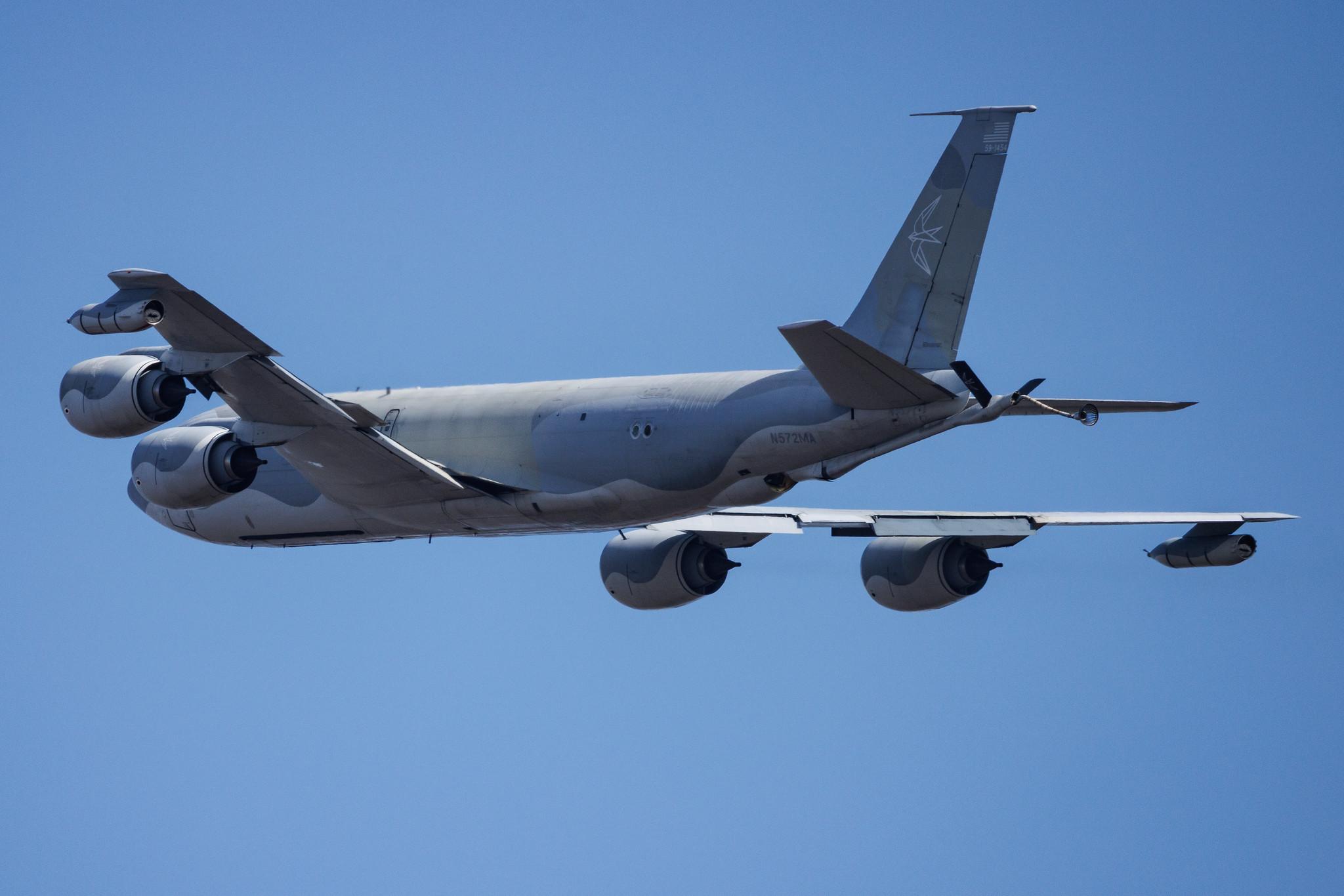 Köln Bonn Airport: Metrea | Boeing KC-135R Stratotanker K35R | N572MA | MSN 17942
