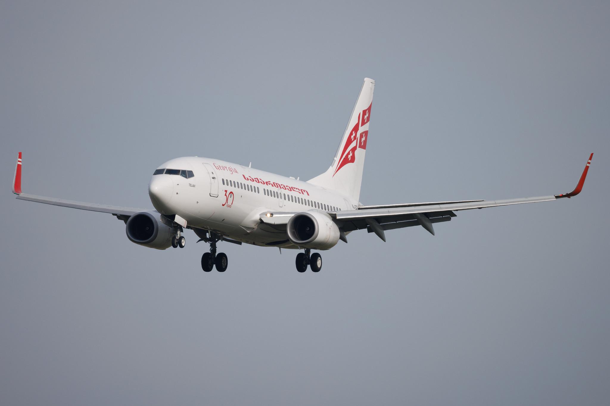 Flughafen Berlin Brandenburg: Georgian Airways (A9 / TGZ) | Boeing 737-7CT B737 | 4L-GTI | MSN 35086
