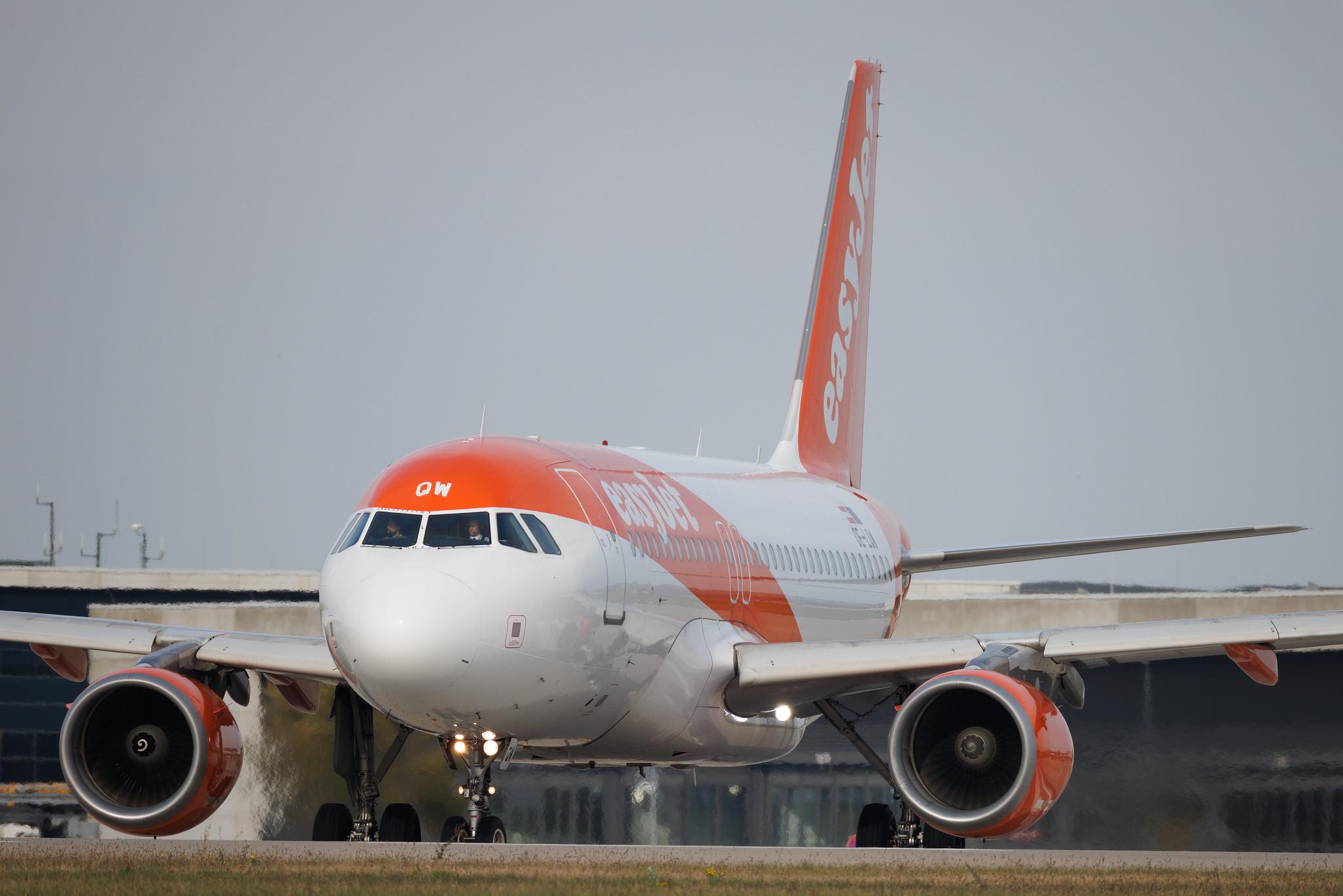 Flughafen Berlin Brandenburg: easyJet (U2 / EZY) | Operator: easyJet Europe | Airbus A319-111 A319 | OE-LQW | MSN 4129