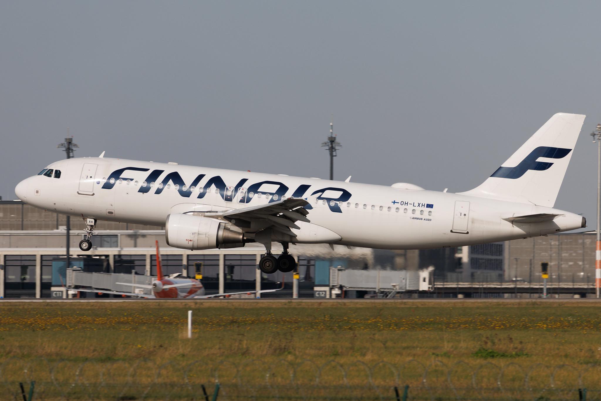 Flughafen Berlin Brandenburg: Finnair (AY / FIN) | Airbus A320-214 A320 | OH-LXH | MSN 1913