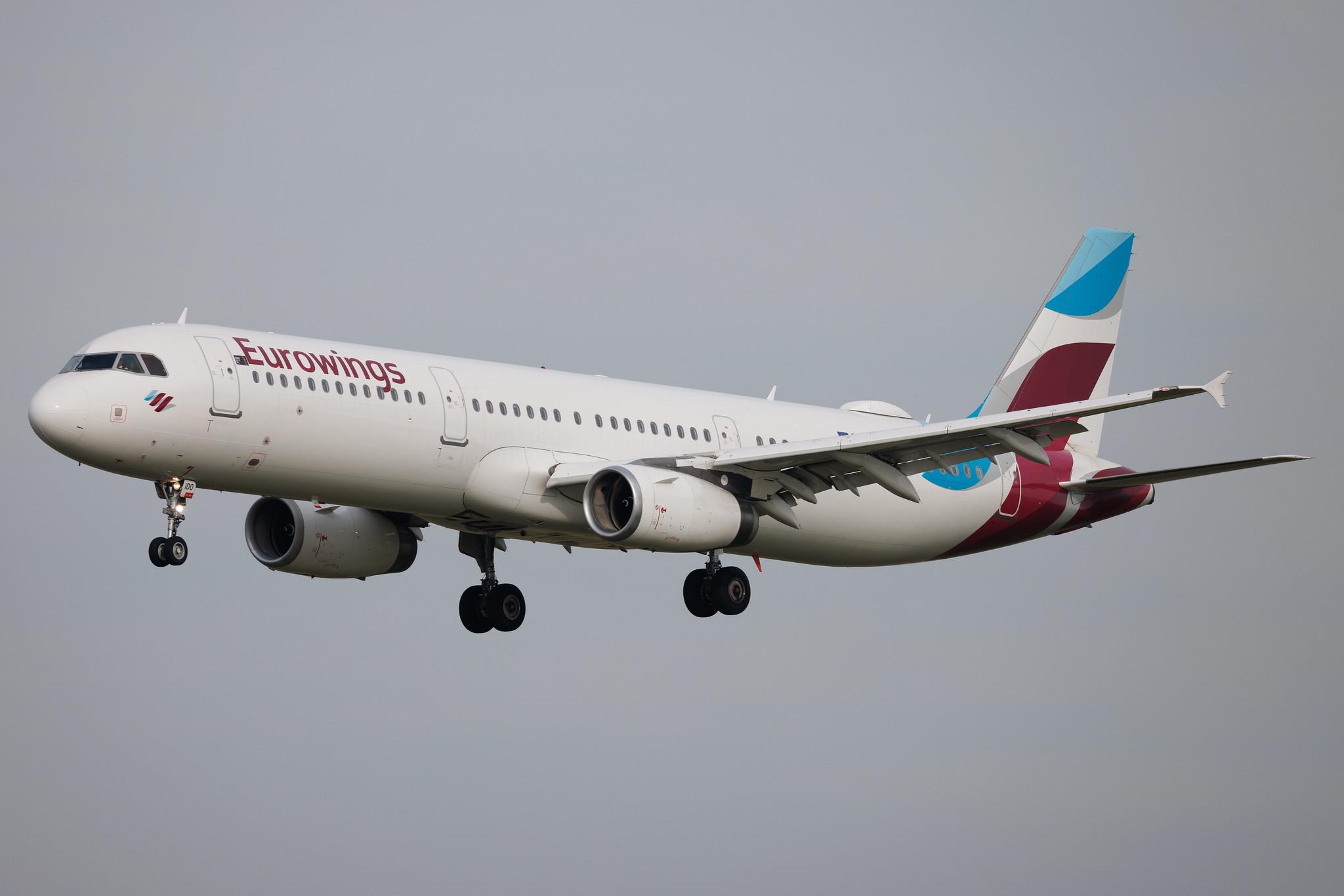 Flughafen Berlin Brandenburg: Eurowings (EW / EWG) |  Airbus A321-231 A321 | D-AIDO | MSN 4994