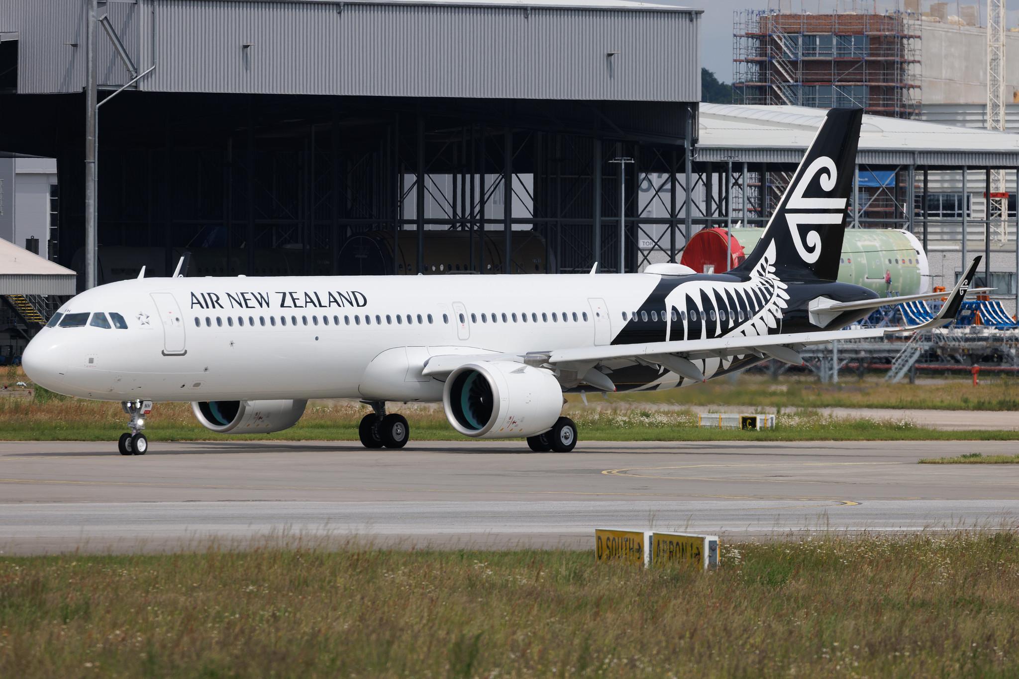 Hamburg Finkenwerder: Air New Zealand (NZ / ANZ) | Airbus A321-271NX A21N | ZK-NNH | MSN 12513