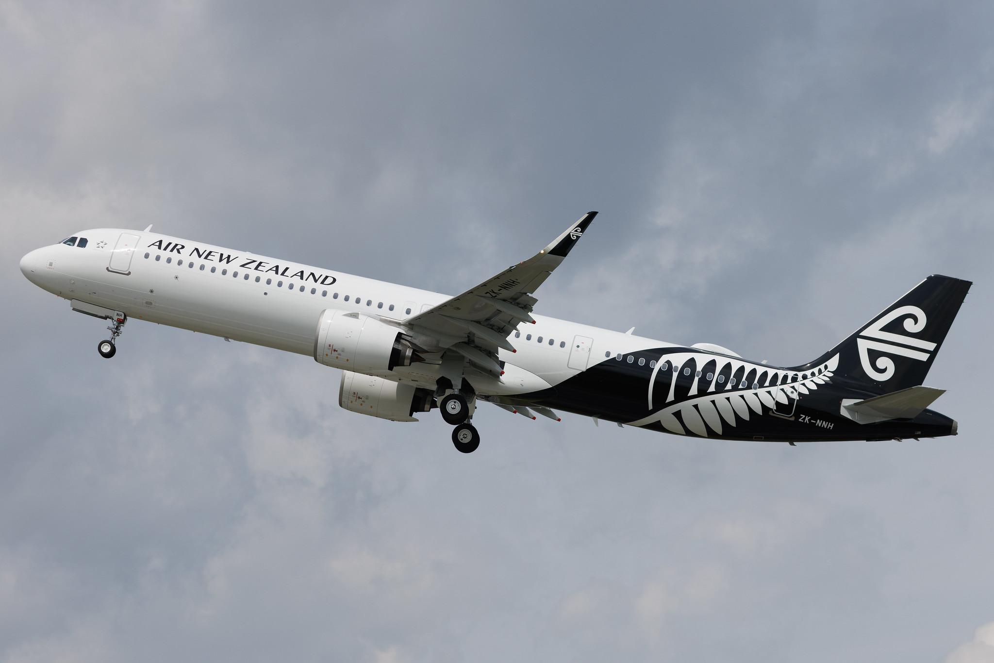 Hamburg Finkenwerder: Air New Zealand (NZ / ANZ) | Airbus A321-271NX A21N | ZK-NNH | MSN 12513