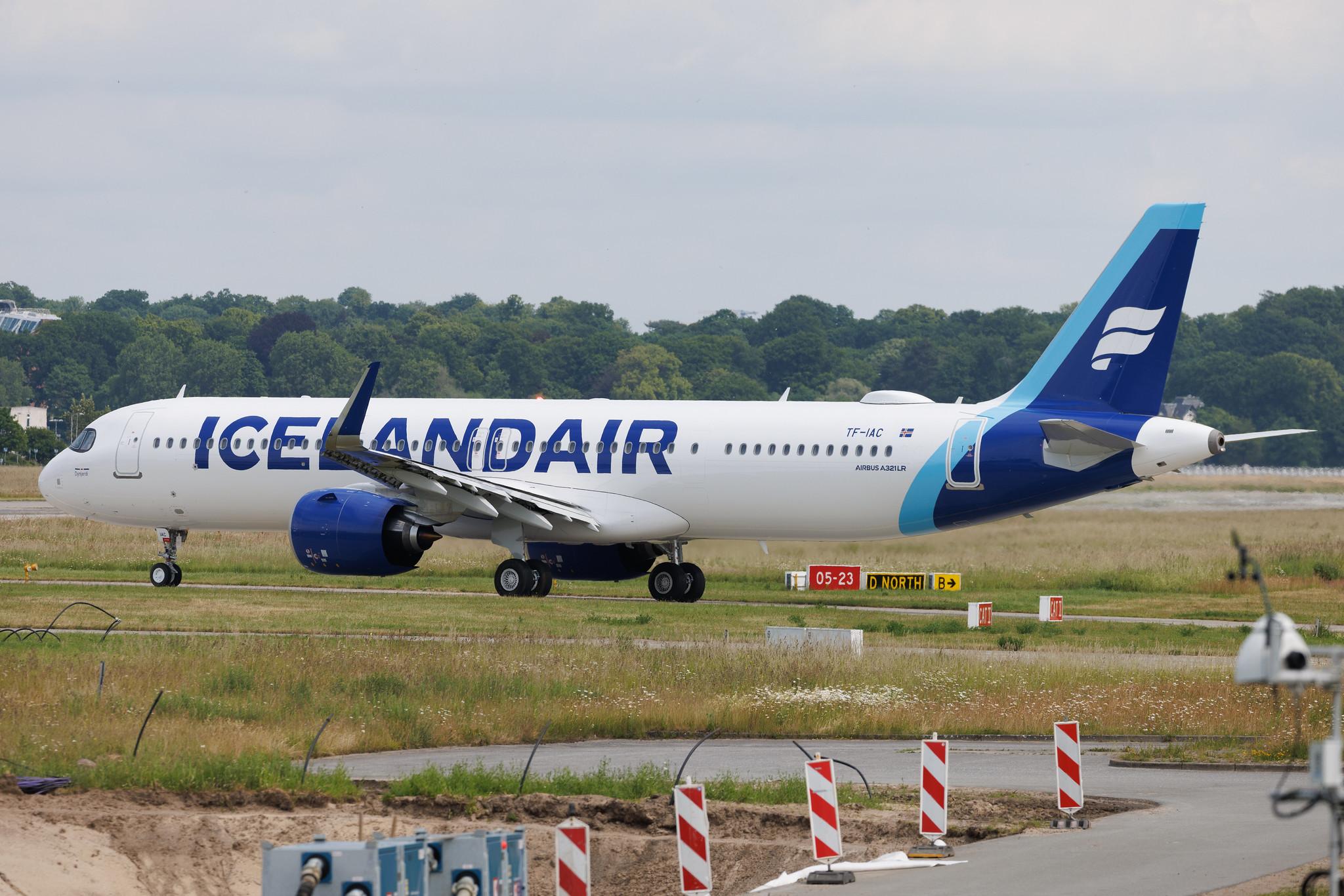 Hamburg Finkenwerder: Icelandair (FI / ICE) | Airbus A321-271NX A21N | TF-IAC | MSN 12452