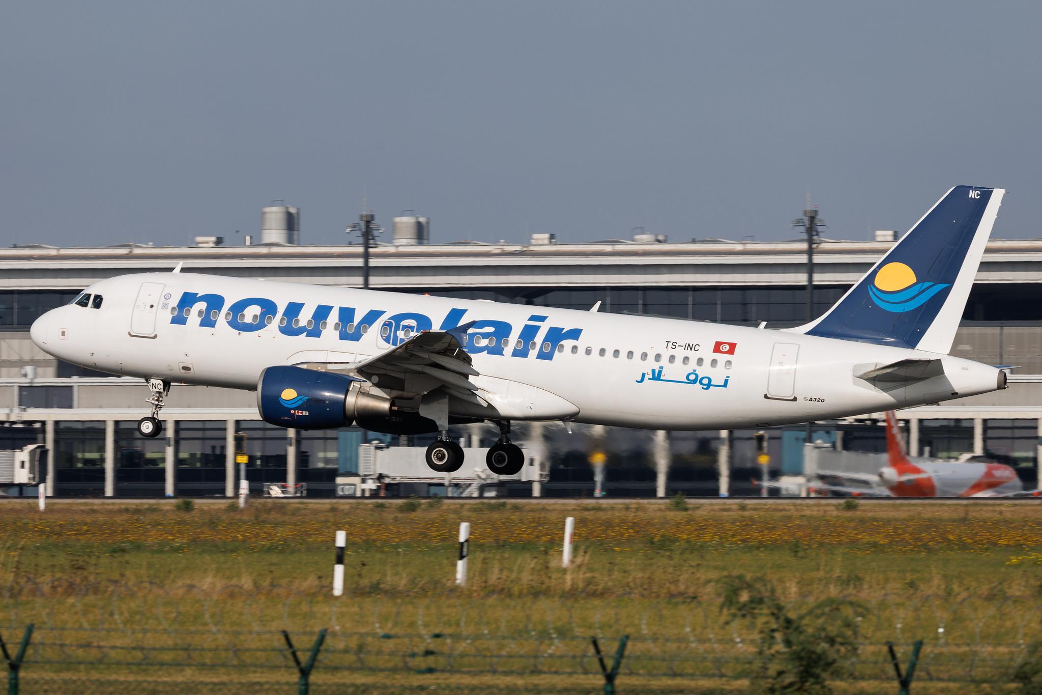 Flughafen Berlin Brandenburg: Nouvelair (BJ / LBT) | Operator: Nouvelair Tunisie | Airbus A320-214 A320 | TS-INC | MSN 1744