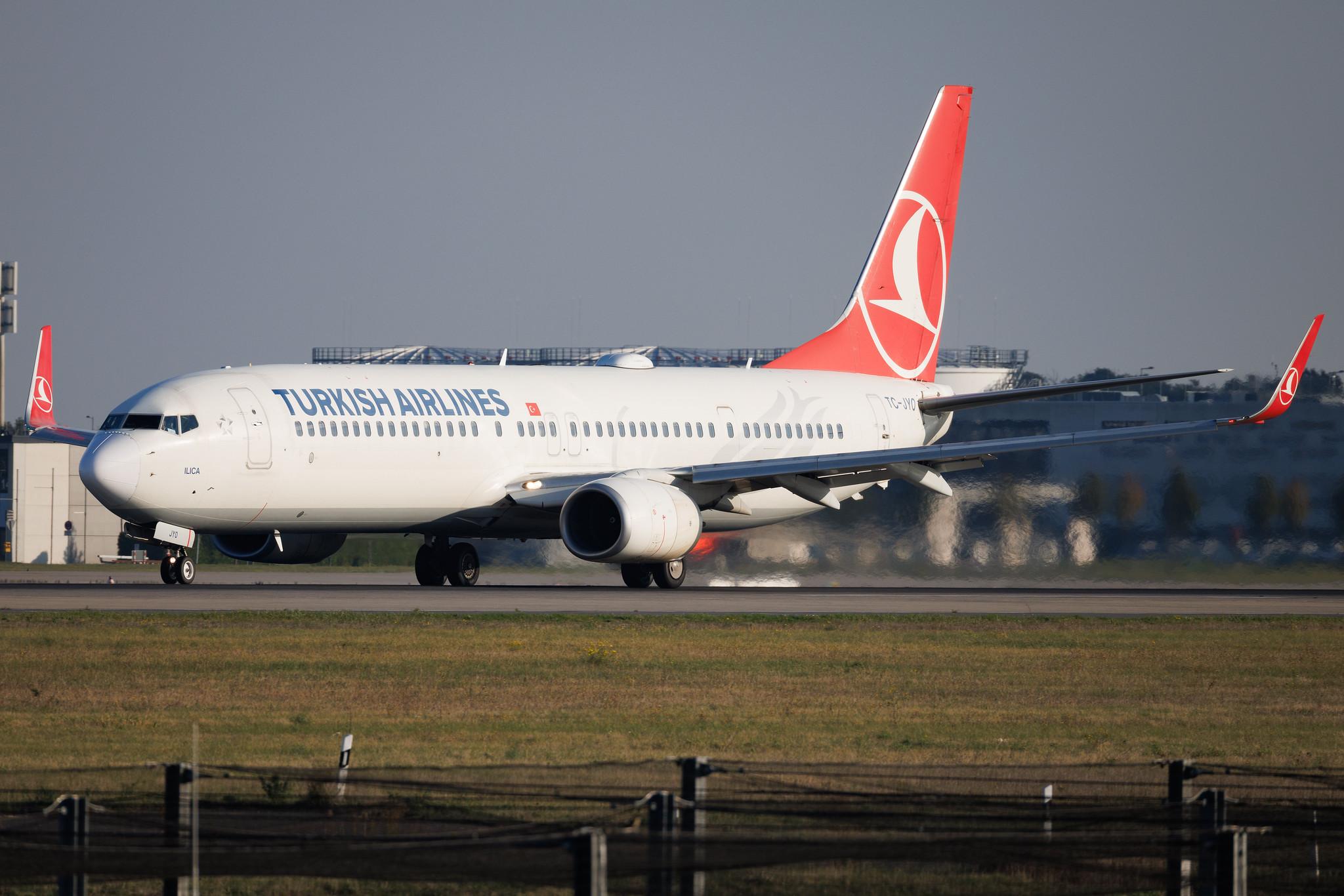 Flughafen Berlin Brandenburg: Turkish Airlines (TK / THY) | Boeing 737-9F2(ER) B739 | TC-JYO | MSN 42013