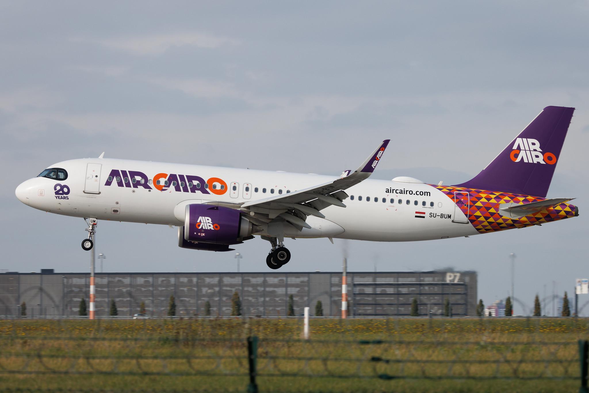 Flughafen Berlin Brandenburg: Air Cairo (SM / MSC) | Airbus A320-251N A20N | SU-BUM | MSN 09056
