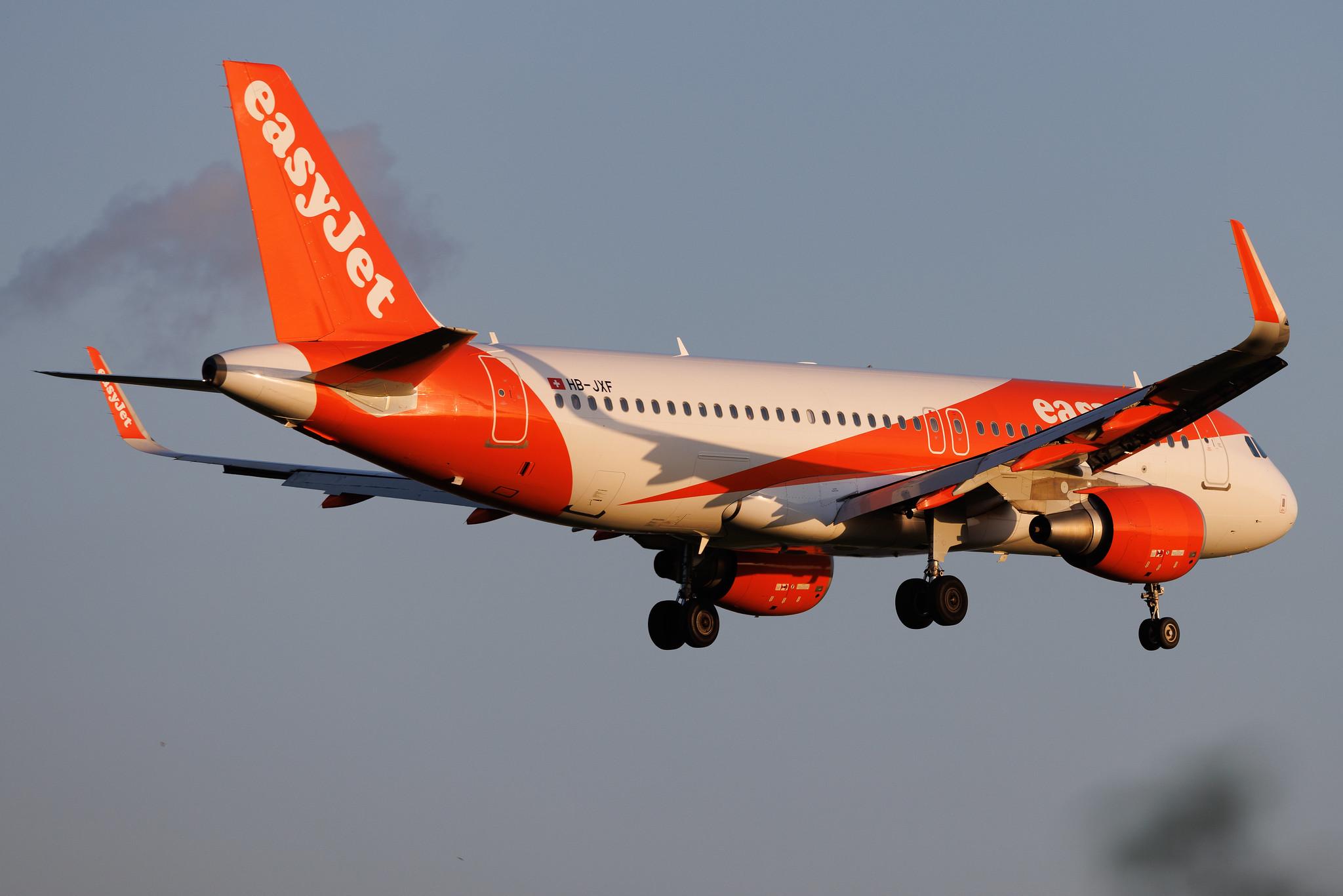 Hamburg Airport: easyJet (U2 / EZY) | Operator: easyJet Switzerland | Airbus A320-214 A320 | HB-JXF | MSN 07340