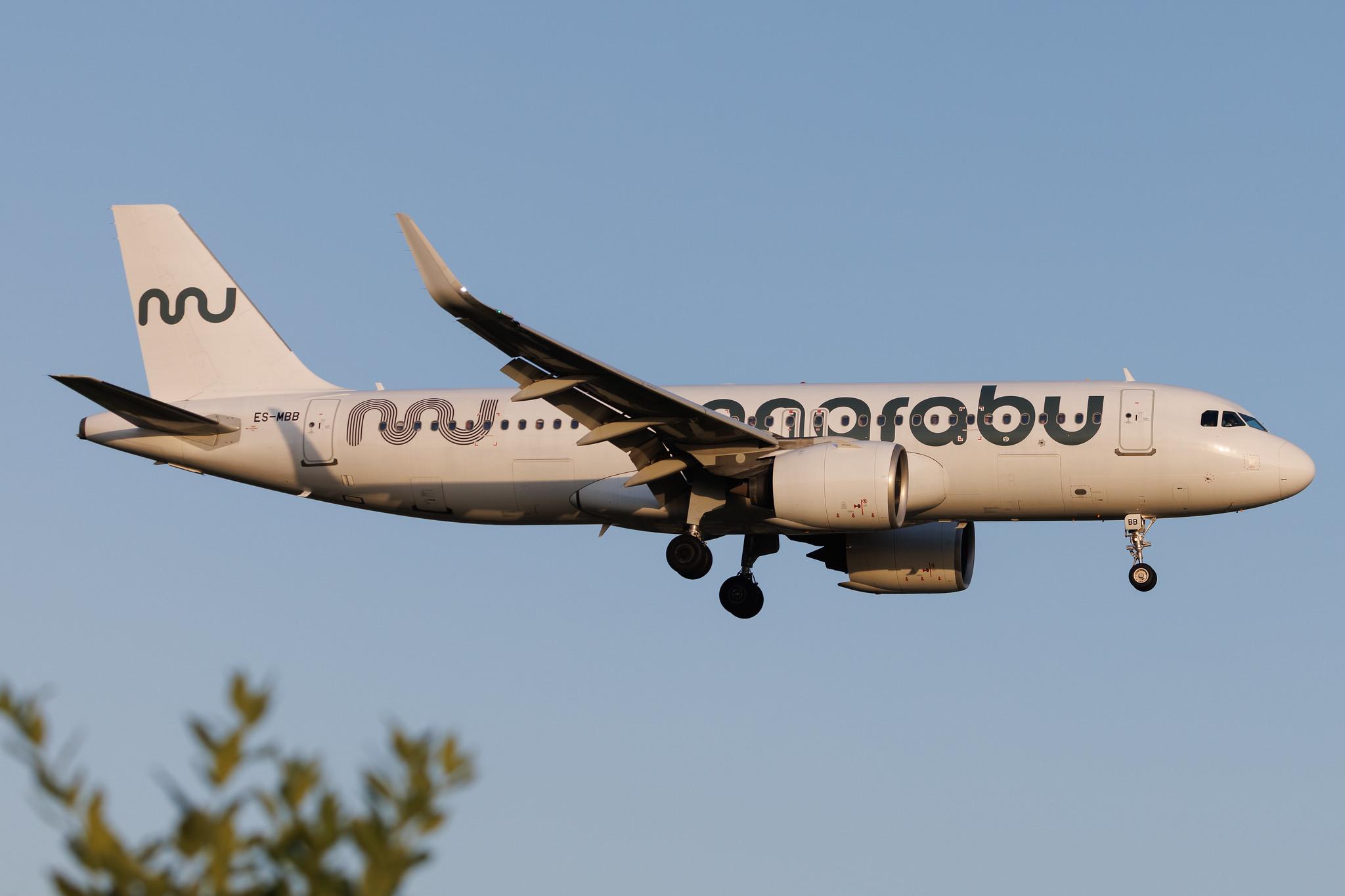 Hamburg Airport: Marabu (DI / MBU) | Airbus A320-271N A20N | ES-MBB | MSN 06914
