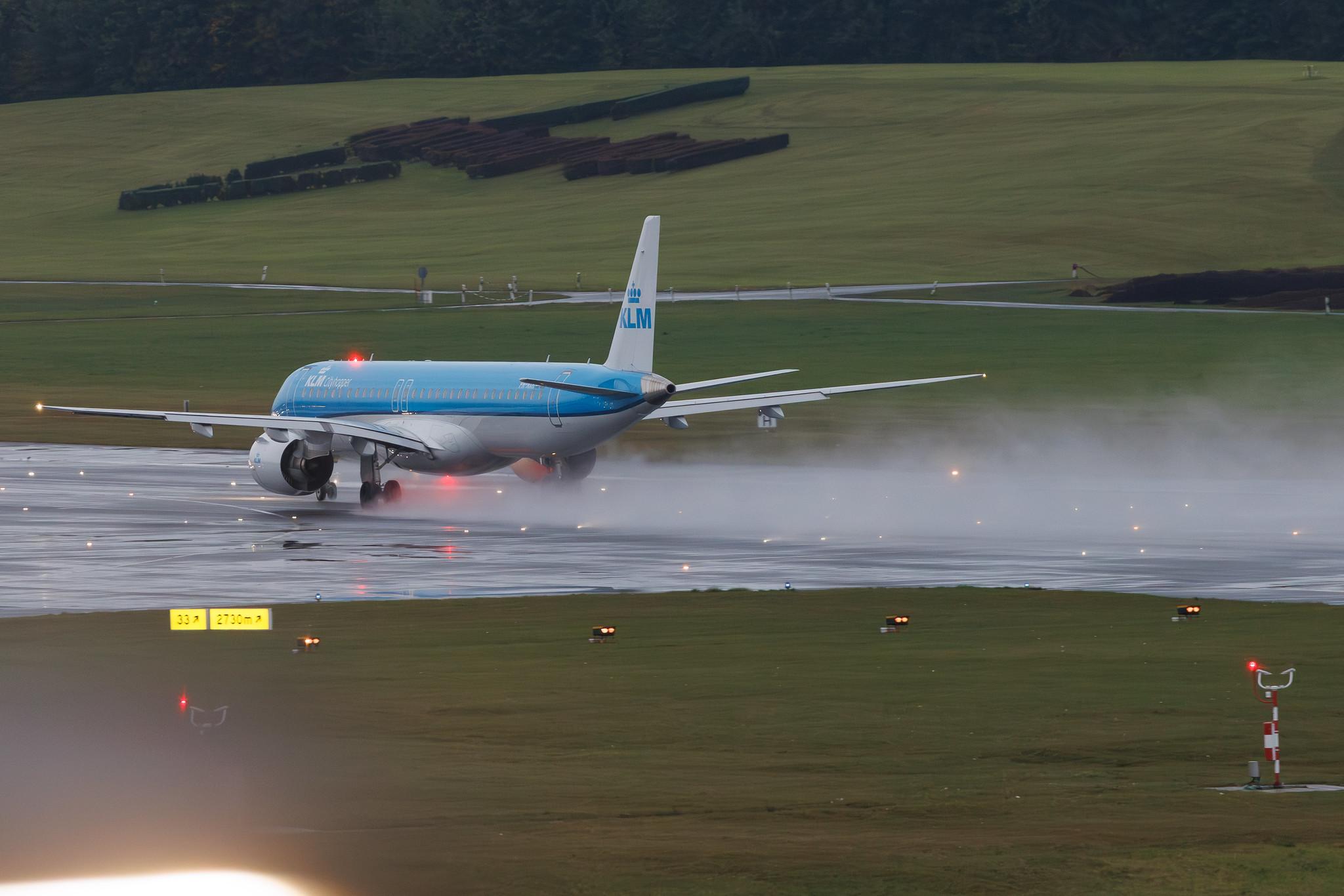 Hamburg Airport: KLM (KL / KLM) | Operator: KLM Cityhopper | Embraer E195-E2 E295 | PH-NXH | MSN 19020063