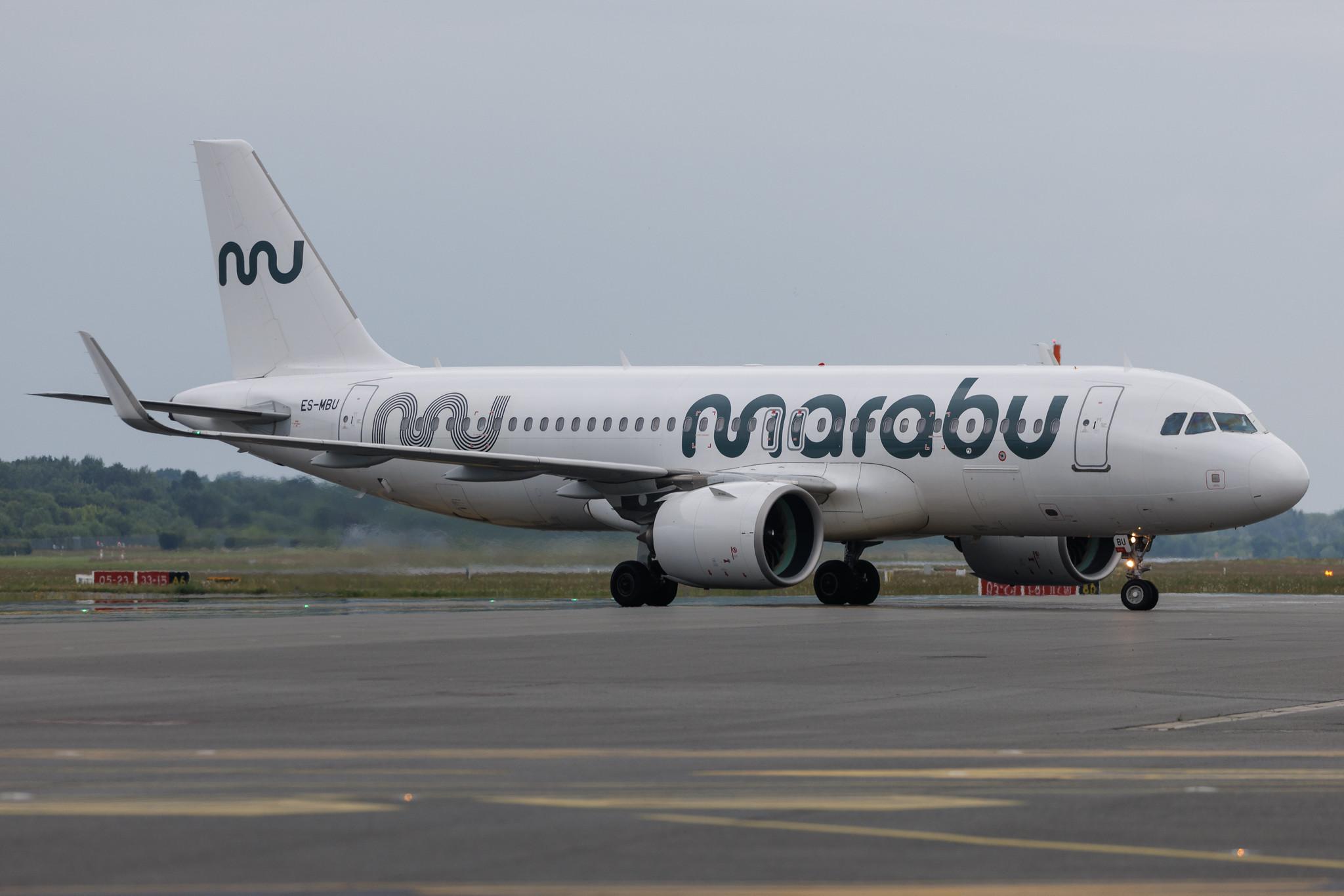 Hamburg Airport: Marabu (DI / MBU) | Airbus A320-271N A20N | ES-MBU | MSN 06799