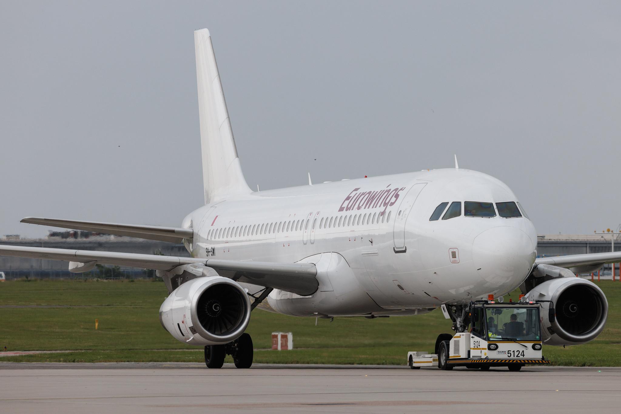 Hamburg Airport: Eurowings (EW / EWG) | Operator: Avion Express Malta | Airbus A320-232 A320 | 9H-SWI | MSN 03141