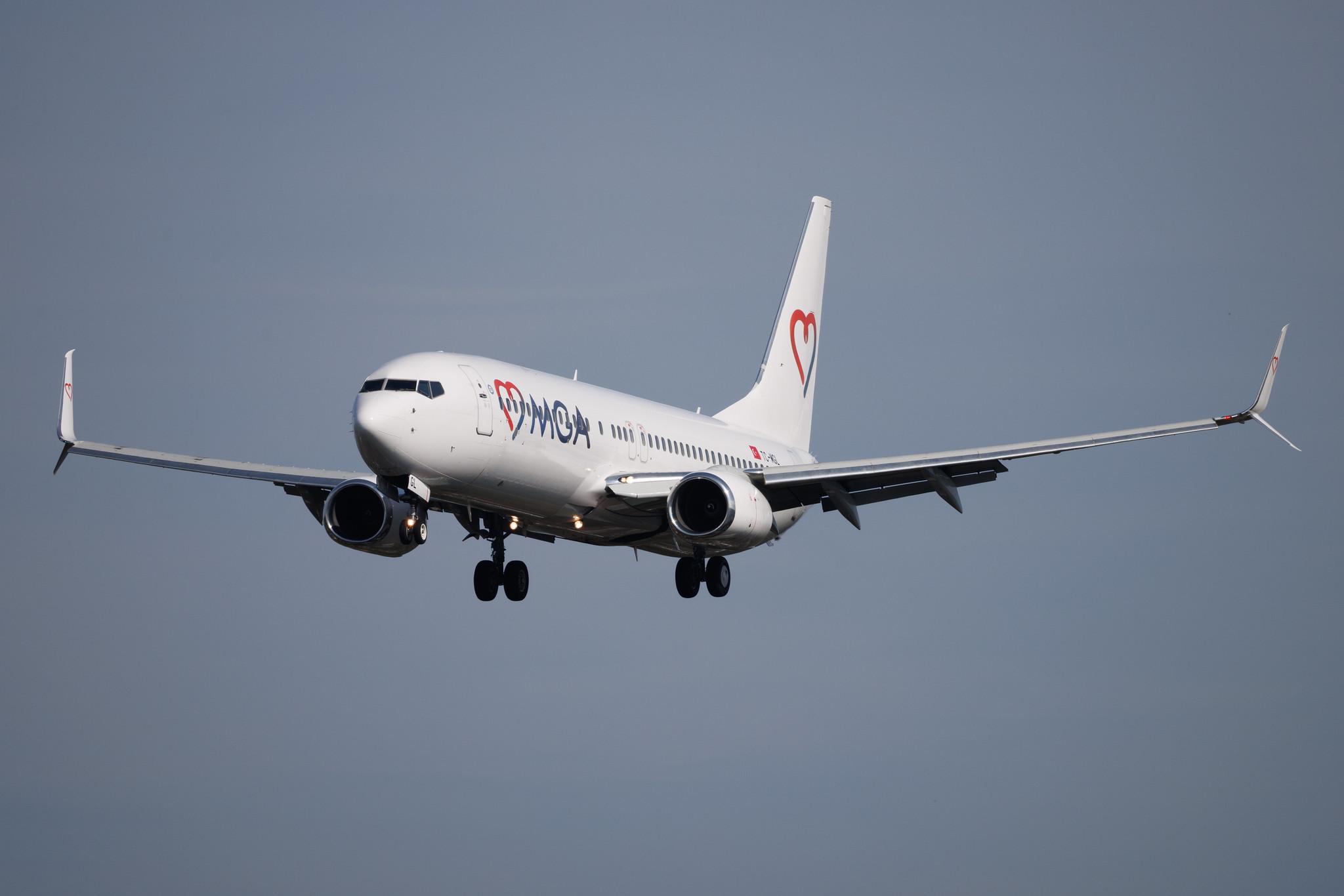 Hamburg Airport: Mavi Gök Airlines (4M / MGH) | Boeing 737-8S3 B738 | TC-MGL | MSN 29248