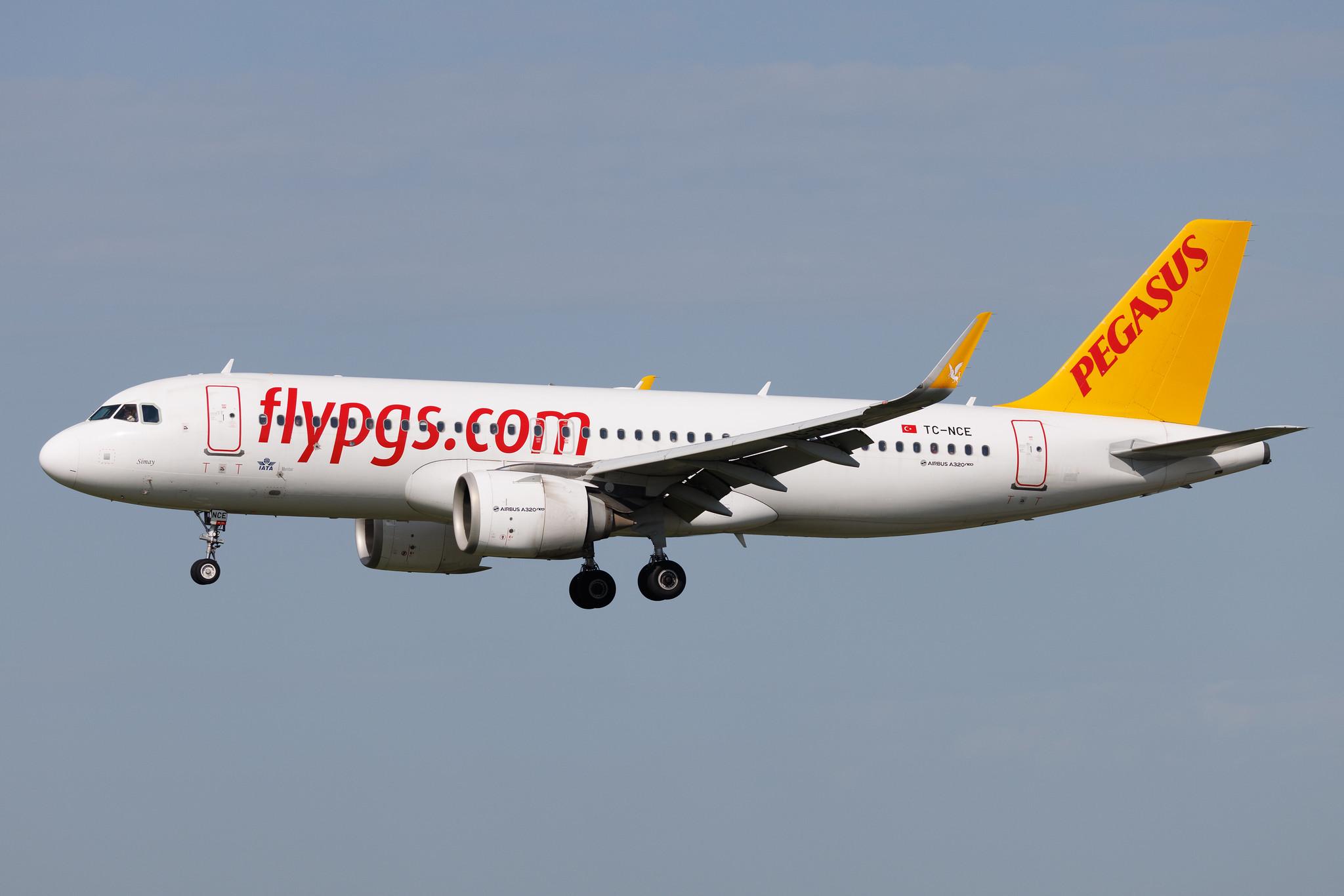 Hamburg Airport: Pegasus (PC / PGT) | Operator: Pegasus Airlines | Airbus A320-251N A20N | TC-NCE | MSN 08875