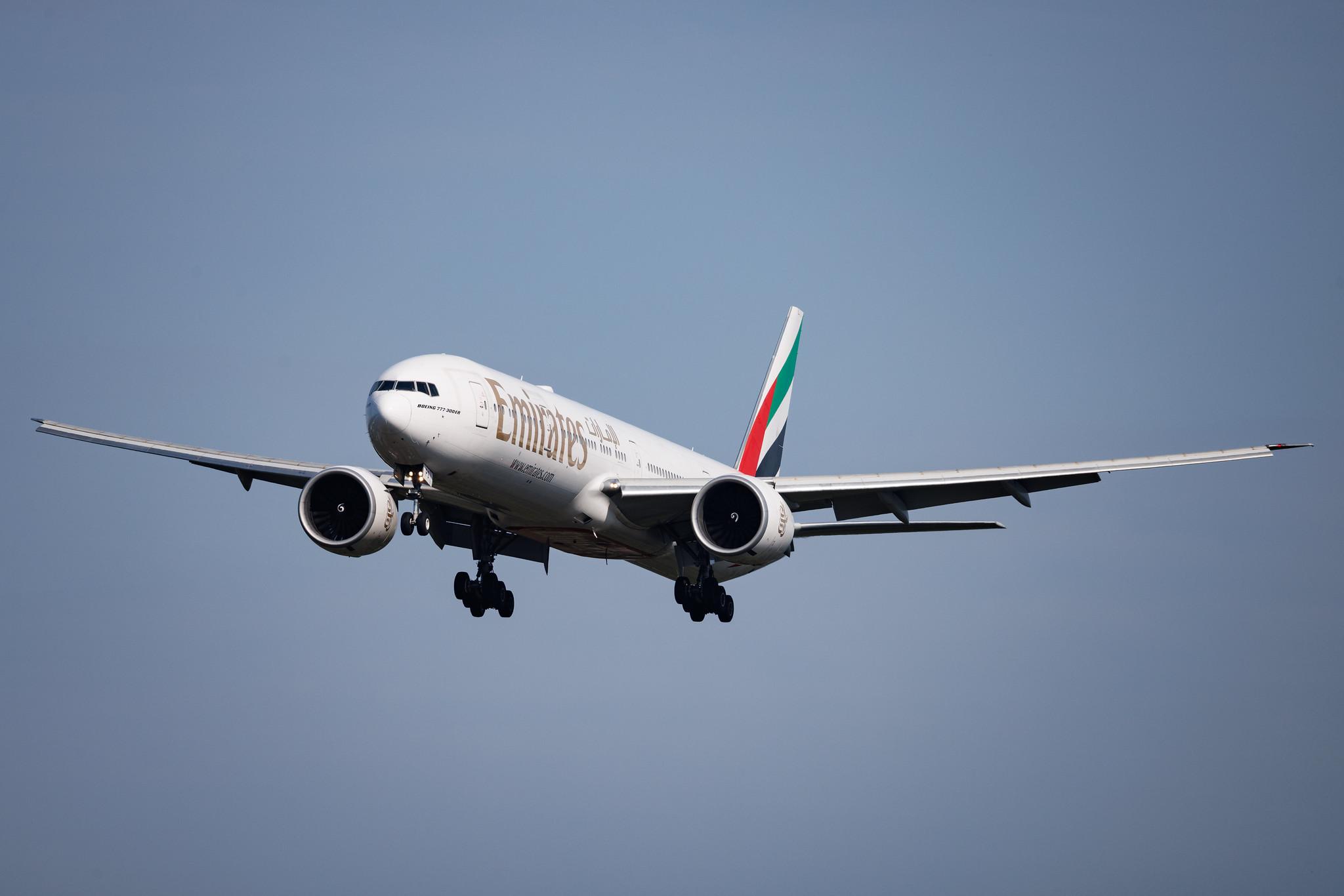 Hamburg Airport: Emirates (EK / UAE) | Boeing 777-31H(ER) B77W | A6-EPS | MSN 42338