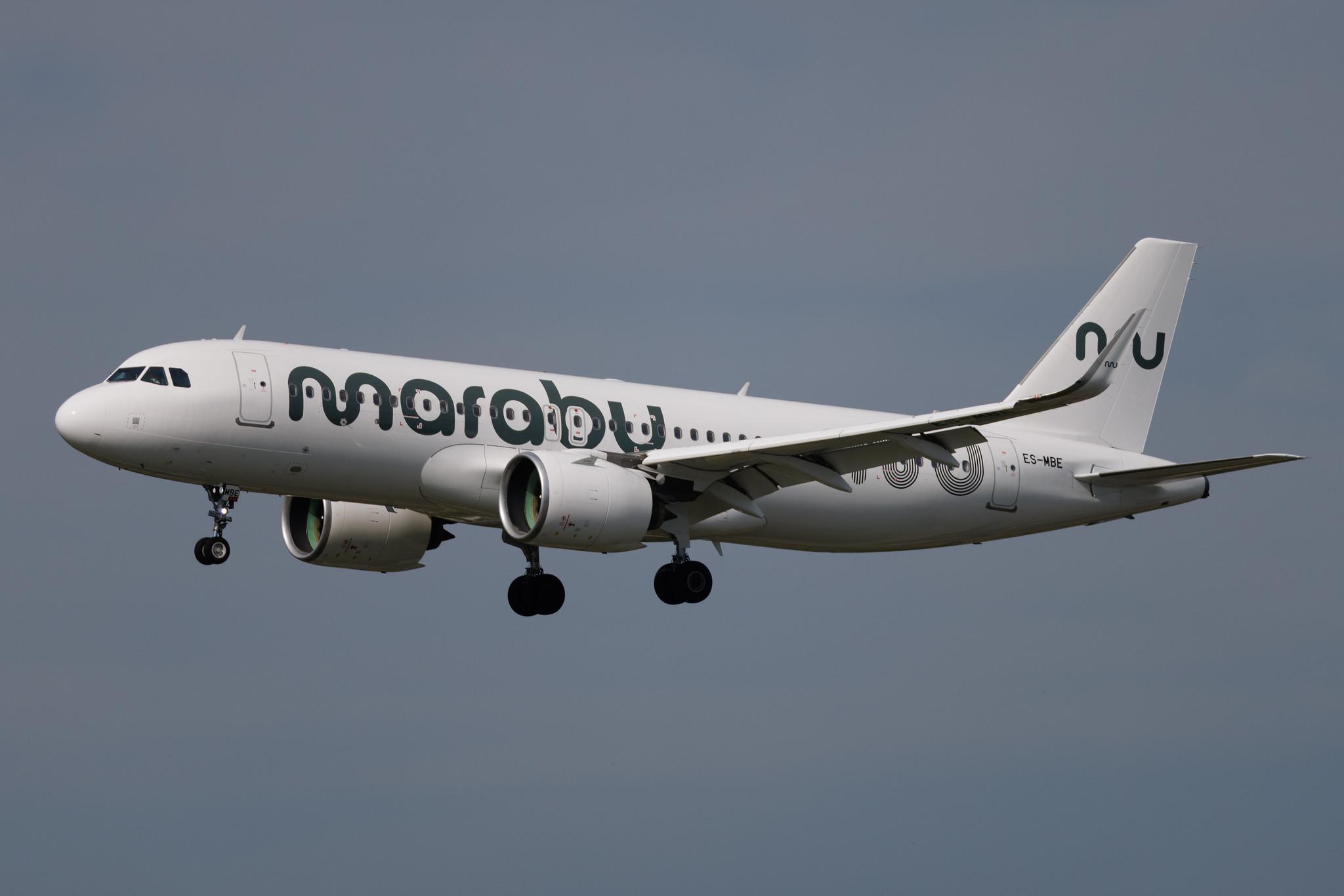 Hamburg Airport: Marabu (DI / MBU) | Airbus A320-271N A20N | ES-MBE | MSN 08310