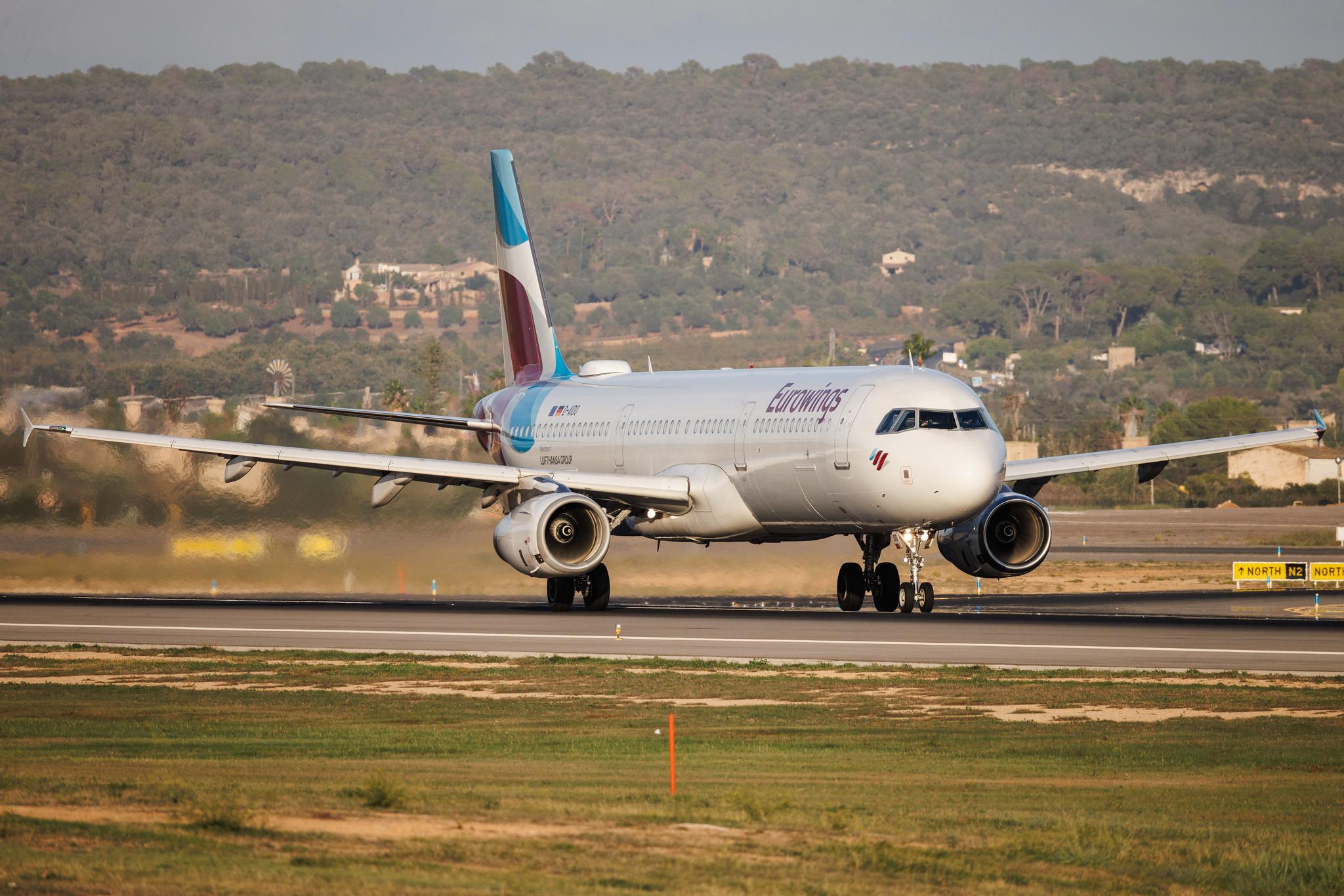 Palma de Mallorca Airport: Eurowings (EW / EWG) | Airbus A321-231 A321 | D-AIDO | MSN 4994