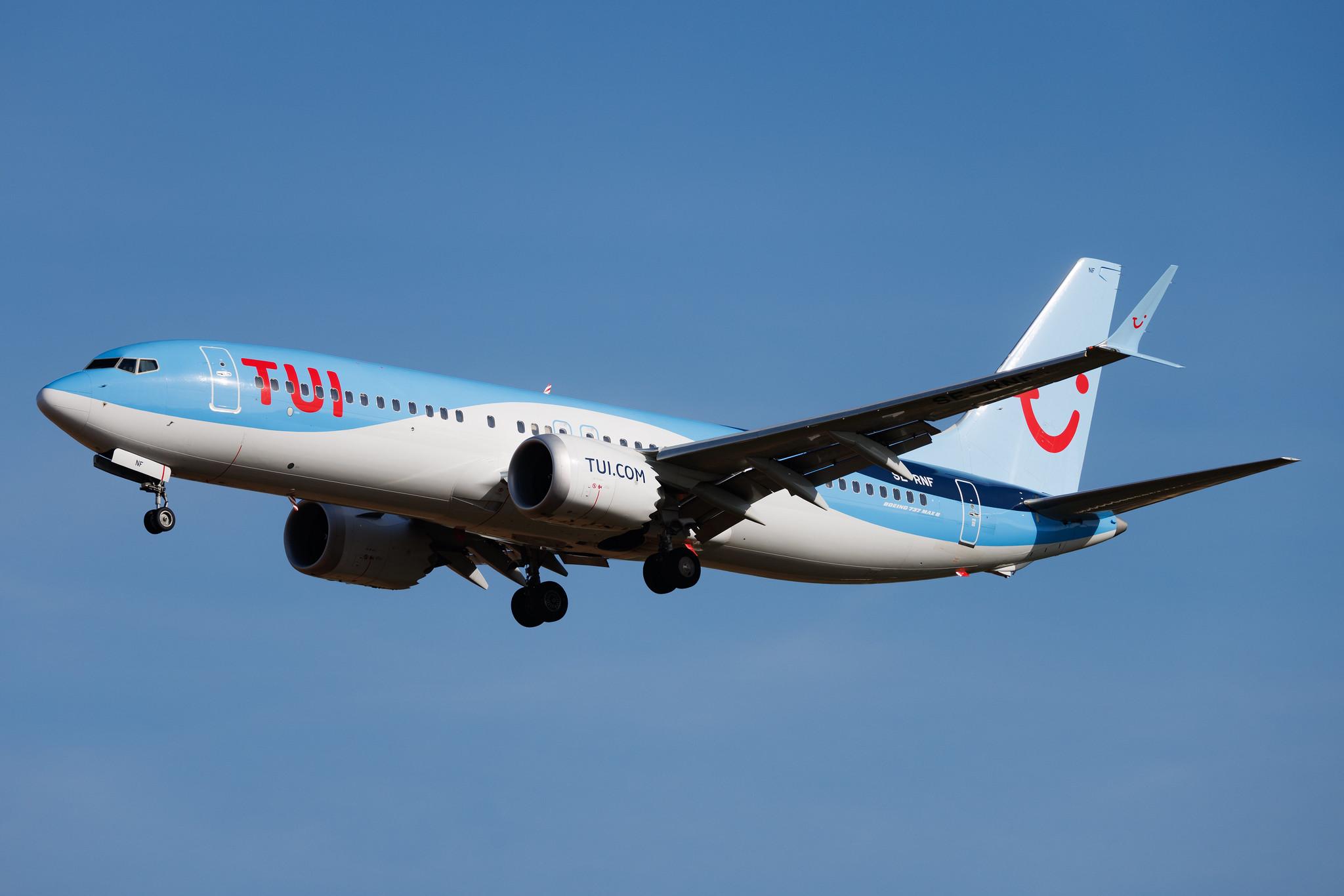 Palma de Mallorca Airport: TUI (X3 / TUI) | Operator: TUI fly Nordic |  Boeing 737 MAX 8 B38M | SE-RNF | MSN 44620