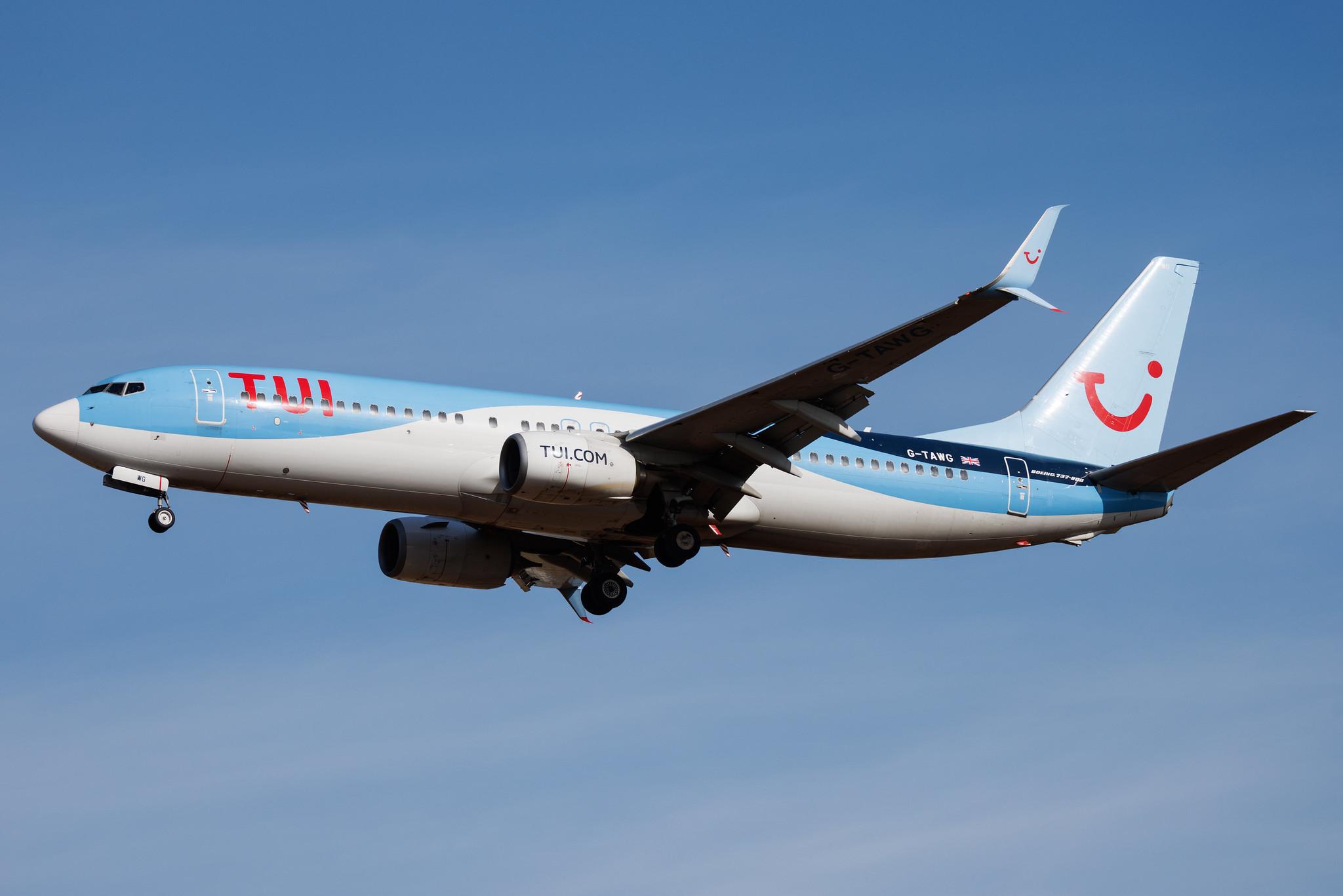 Palma de Mallorca Airport: TUI (X3 / TUI) | Operator: TUI Airways | Boeing 737-8K5 B738 | G-TAWG | MSN 37266