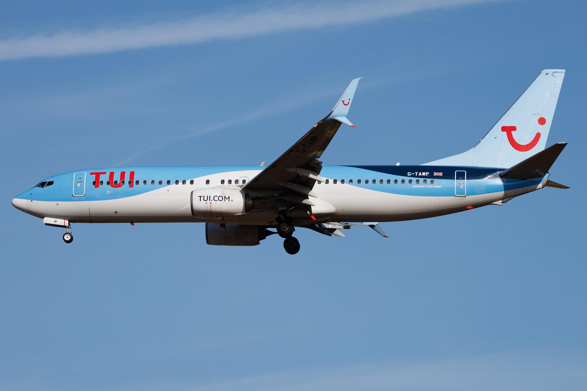 Palma de Mallorca Airport: TUI (X3 / TUI) | Operator: TUI Airways | Boeing 737-8K5 B738 | G-TAWP | MSN 37257