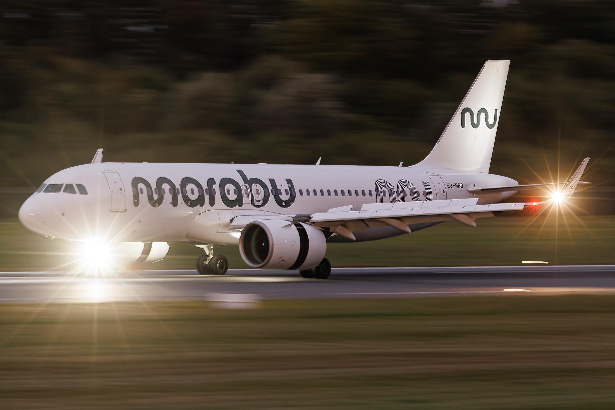 Hamburg Airport: Marabu (DI / MBU) | Airbus A320-271N A20N | ES-MBG | MSN 08426