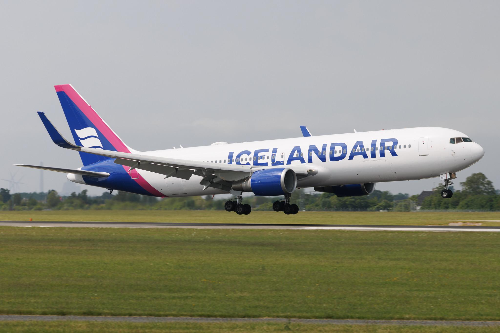 Copenhagen Airport: Icelandair (FI / ICE) | Boeing 767-319(ER) B763 | TF-ISO | MSN 29388